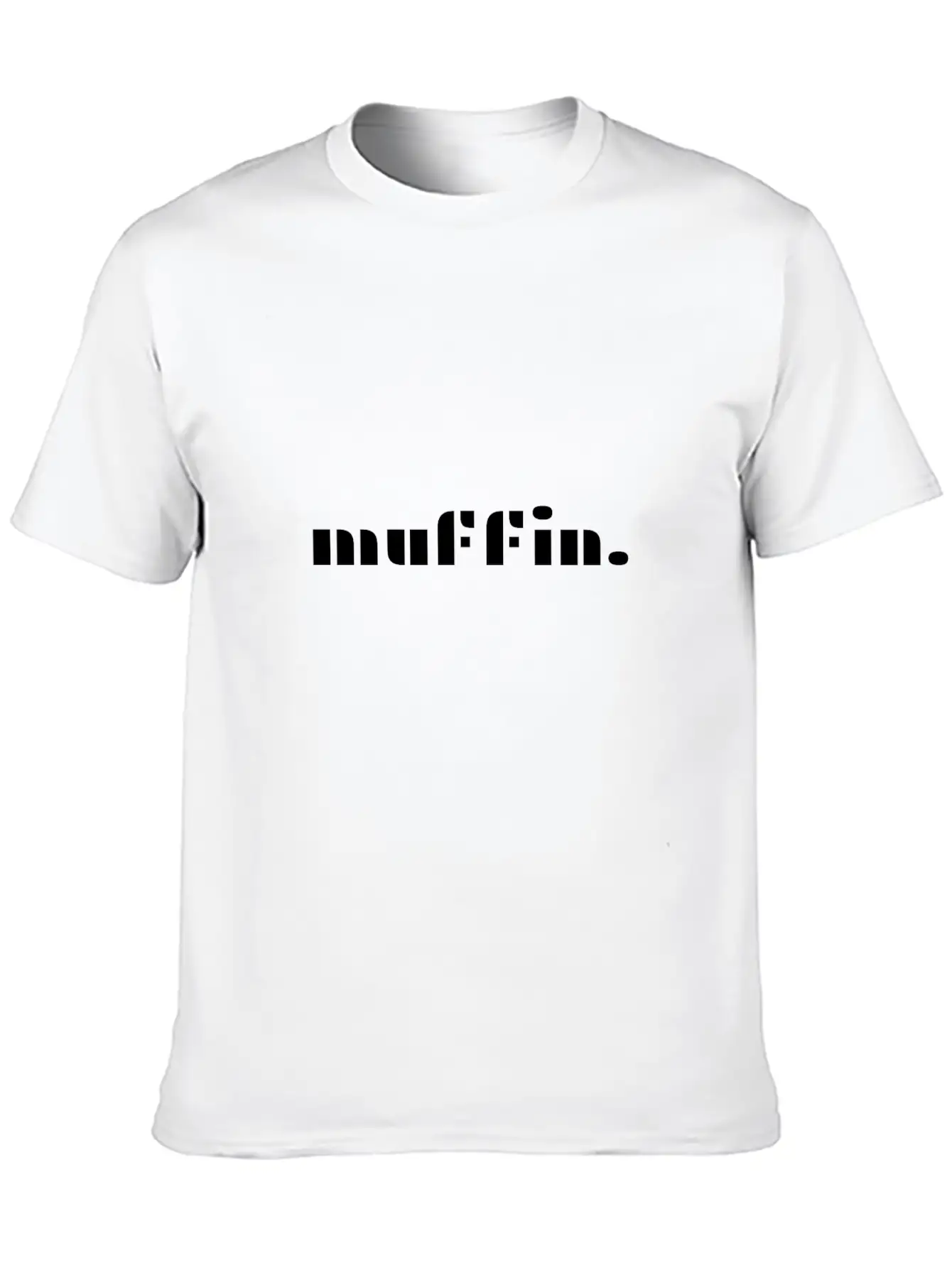Muffin Mood Chic Gift Gift Ideas Unisex Casual T-Shirt – Clean Design For Daily Comfort
