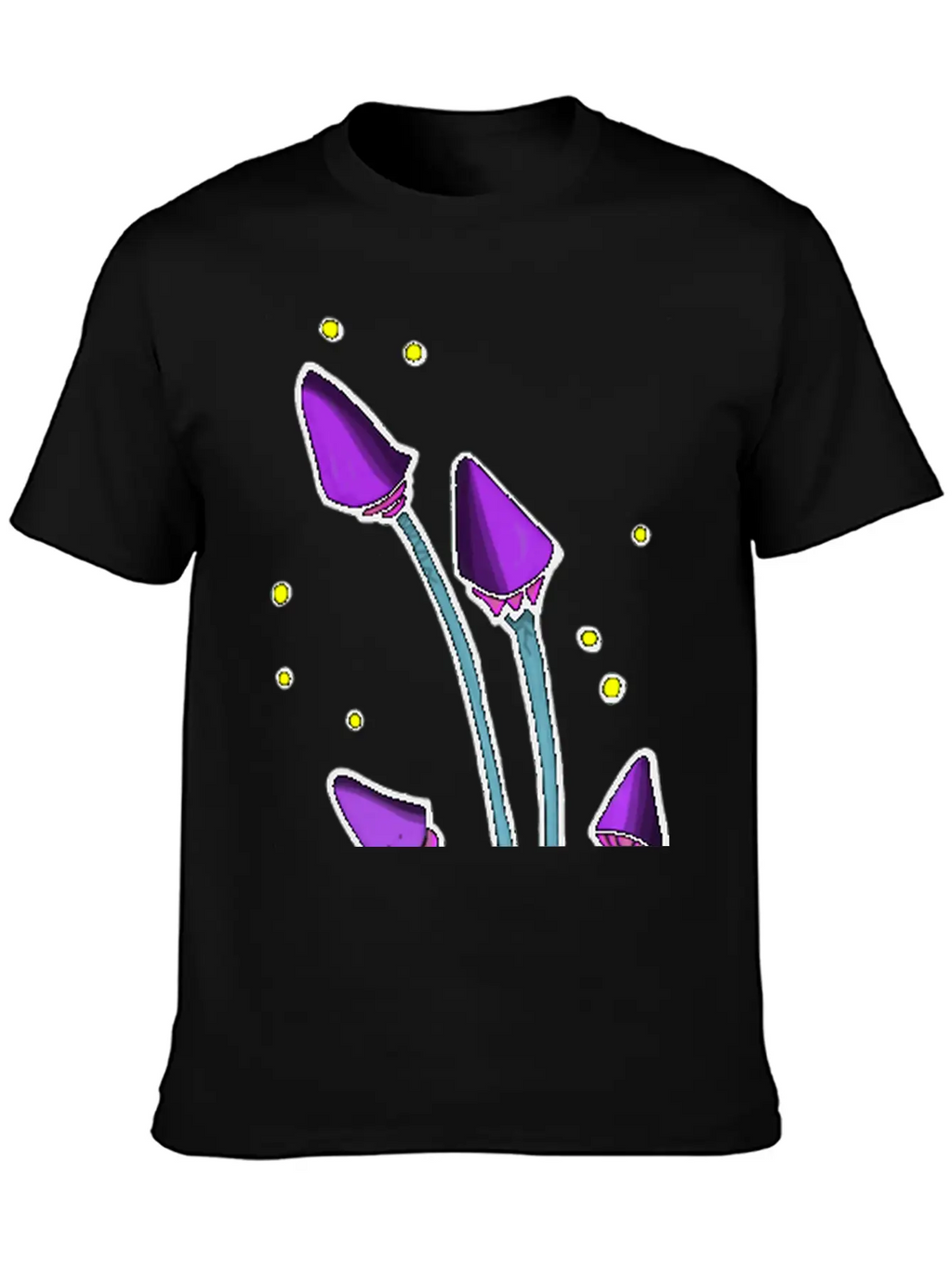 Mushroom Island Unisex Short Sleeve Soft Cotton T-Shirt – Casual Everyday Wear