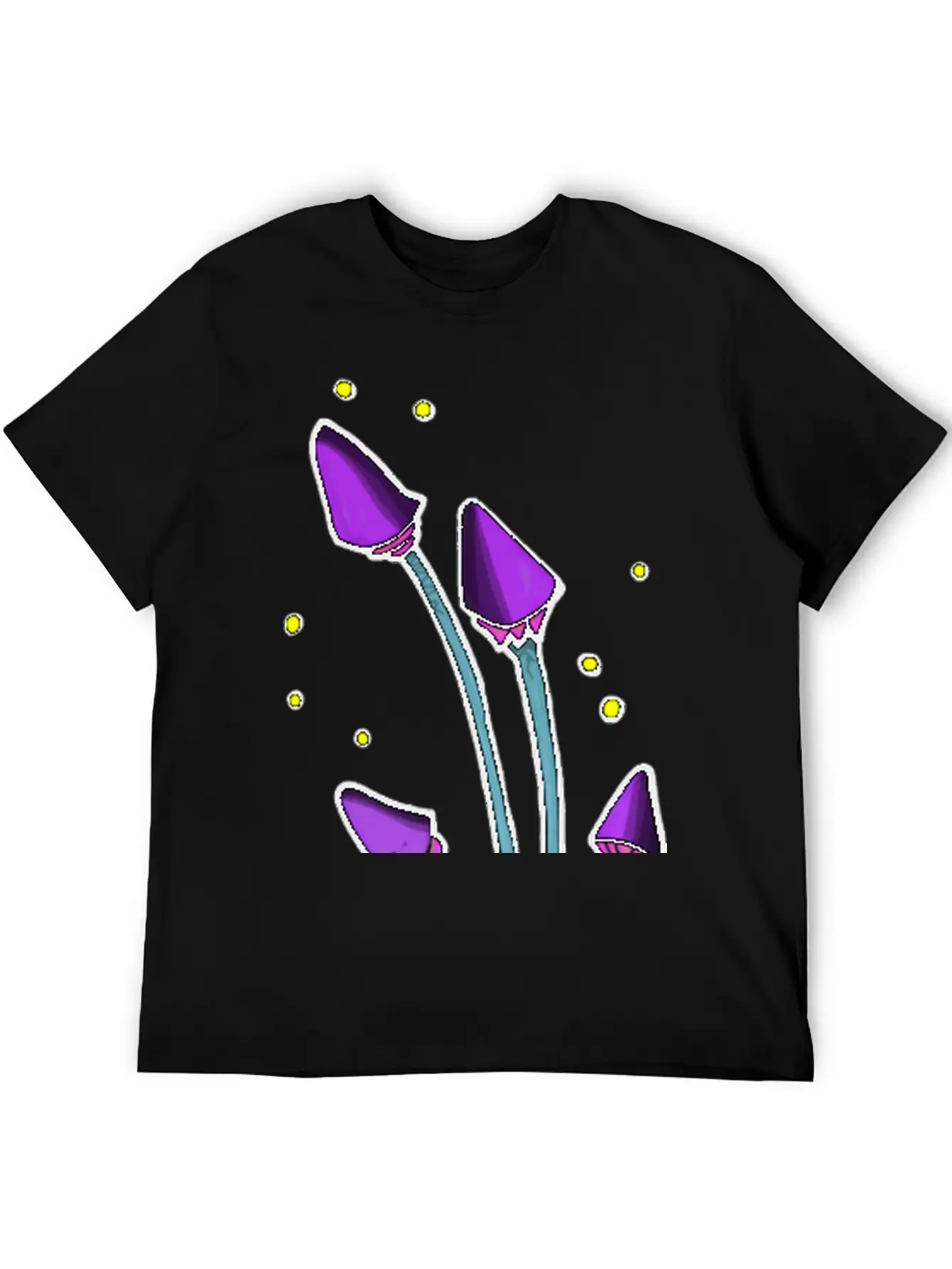 Mushroom Island Unisex Short Sleeve Soft Cotton T-Shirt – Casual Everyday Wear
