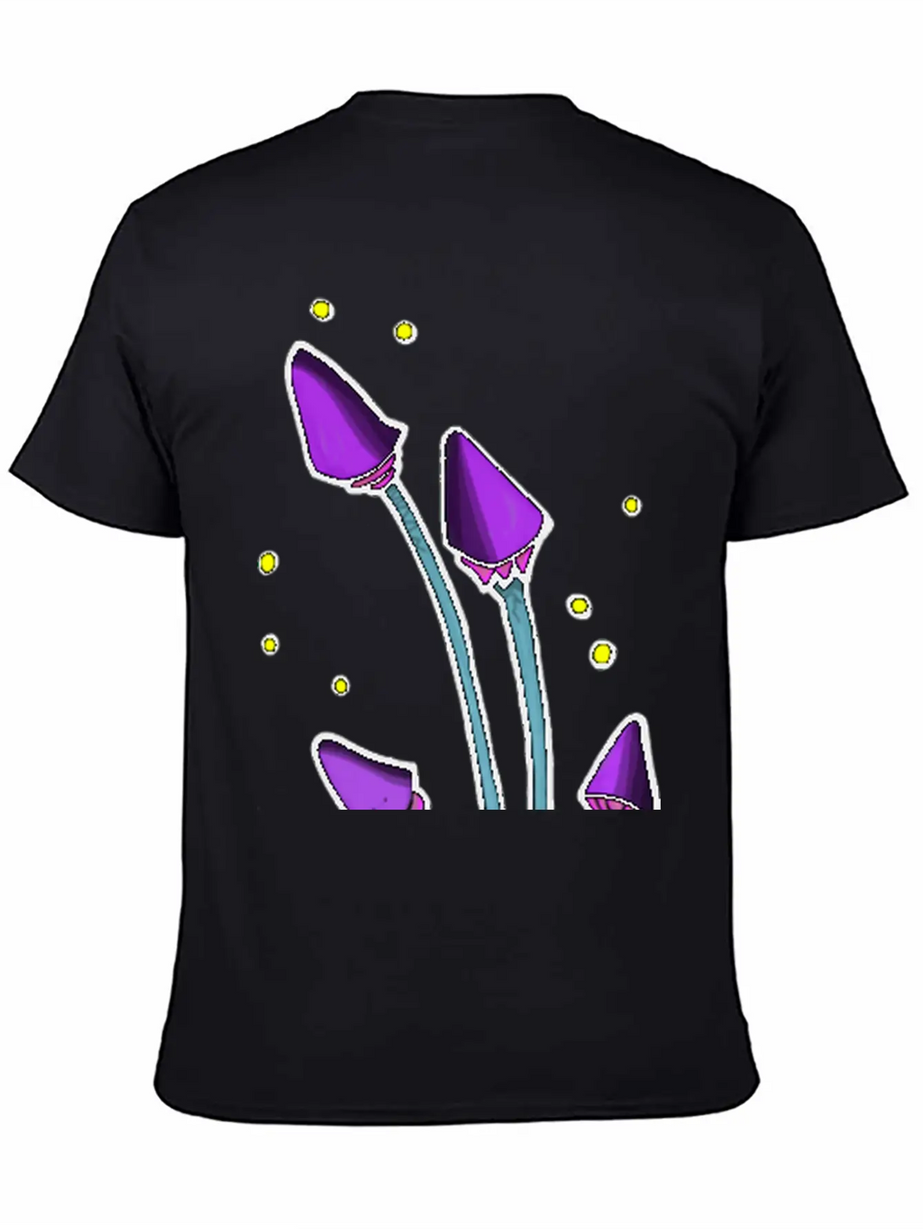 Mushroom Island Unisex Short Sleeve Soft Cotton T-Shirt – Casual Everyday Wear