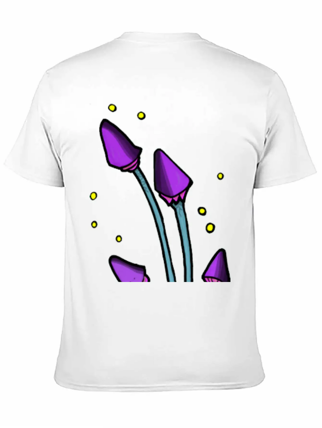 Mushroom Island Unisex Short Sleeve Soft Cotton T-Shirt – Casual Everyday Wear