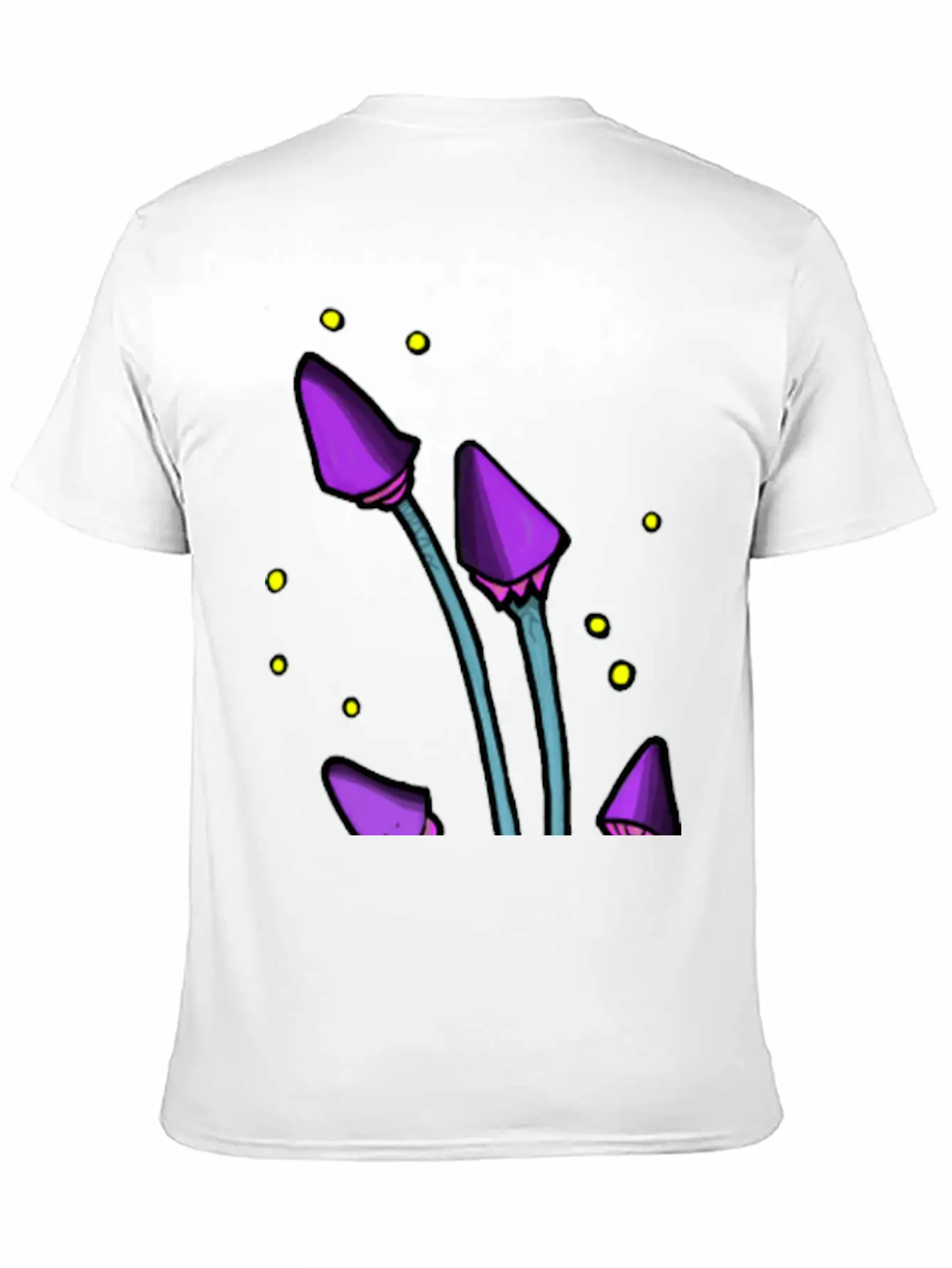 Mushroom Island Unisex Short Sleeve Soft Cotton T-Shirt – Casual Everyday Wear