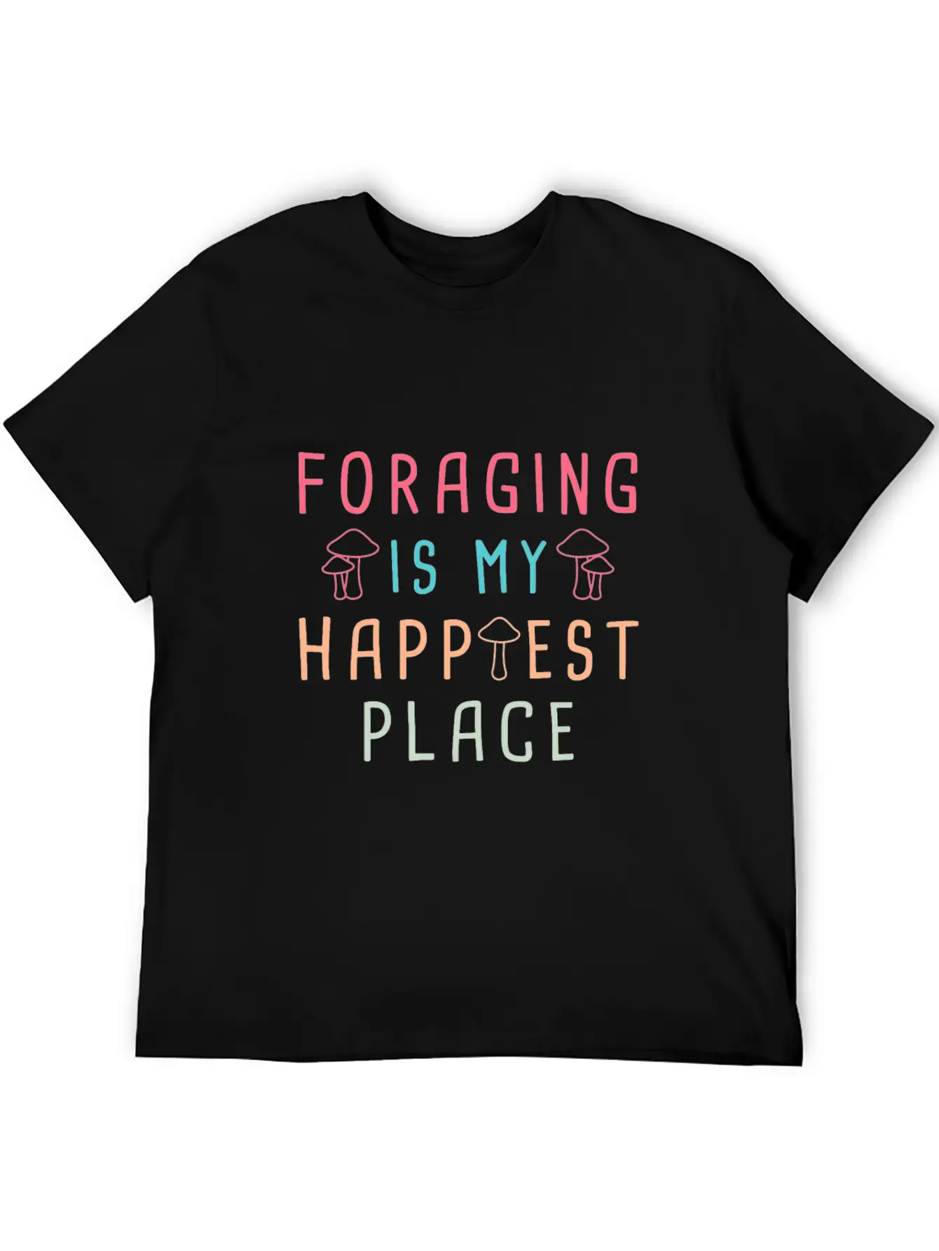 Mushroom Mycology Fungi Foraging Morel Mushroom Essential Cotton Tee For Daily Outfits – Unisex Style