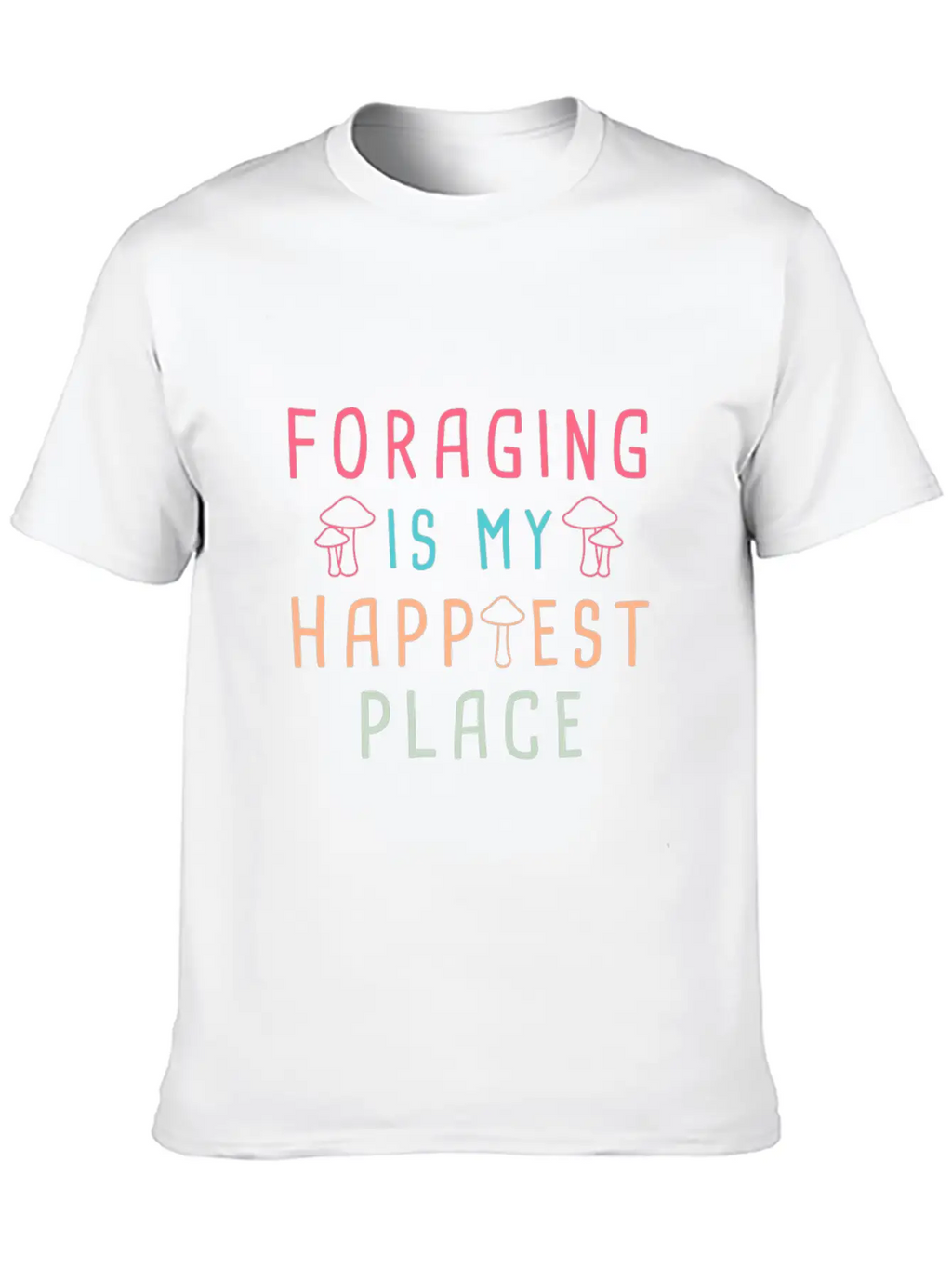 Mushroom Mycology Fungi Foraging Morel Mushroom Essential Cotton Tee For Daily Outfits – Unisex Style