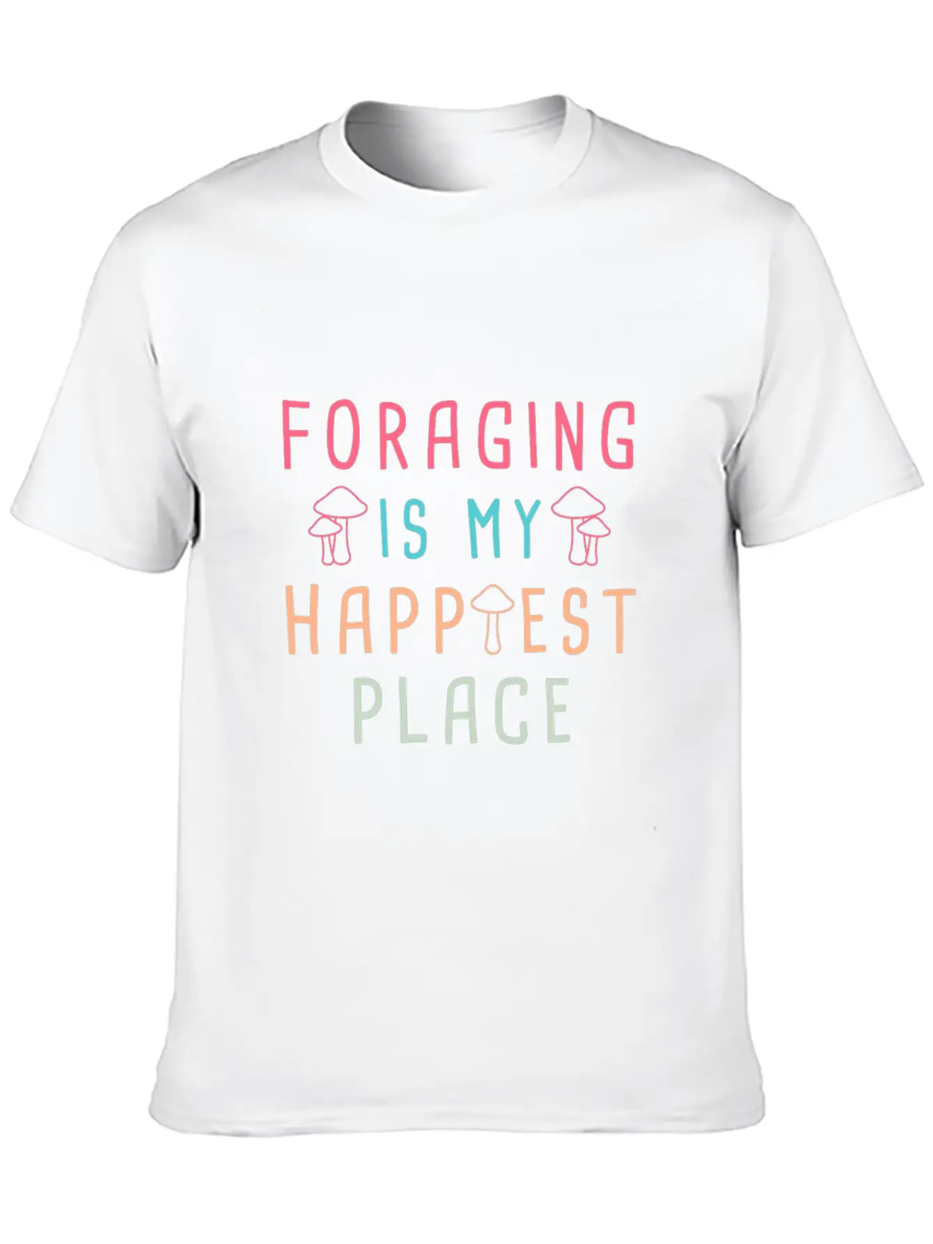 Mushroom Mycology Fungi Foraging Morel Mushroom Essential Cotton Tee For Daily Outfits – Unisex Style
