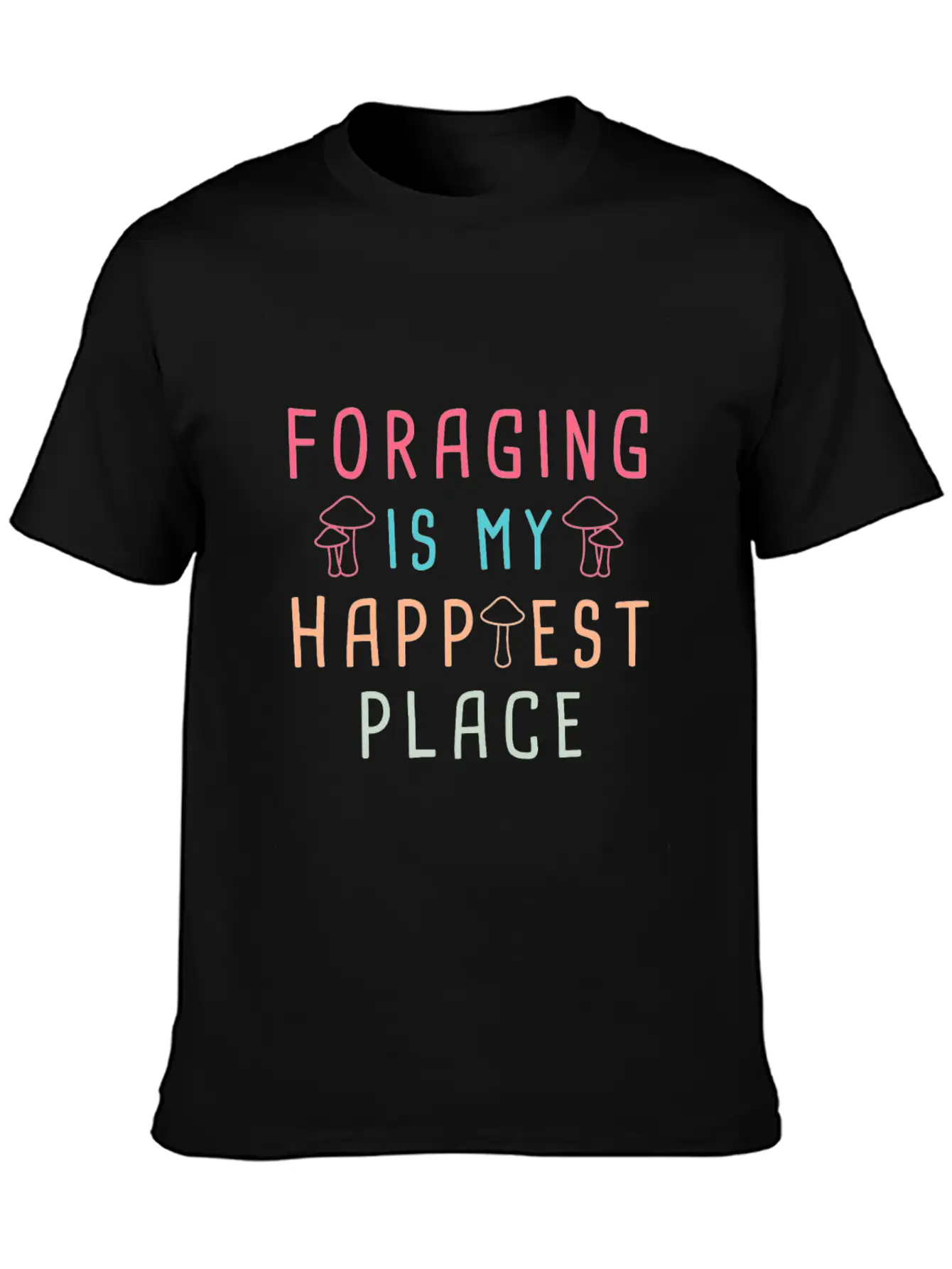 Mushroom Mycology Fungi Foraging Morel Mushroom Essential Cotton Tee For Daily Outfits – Unisex Style