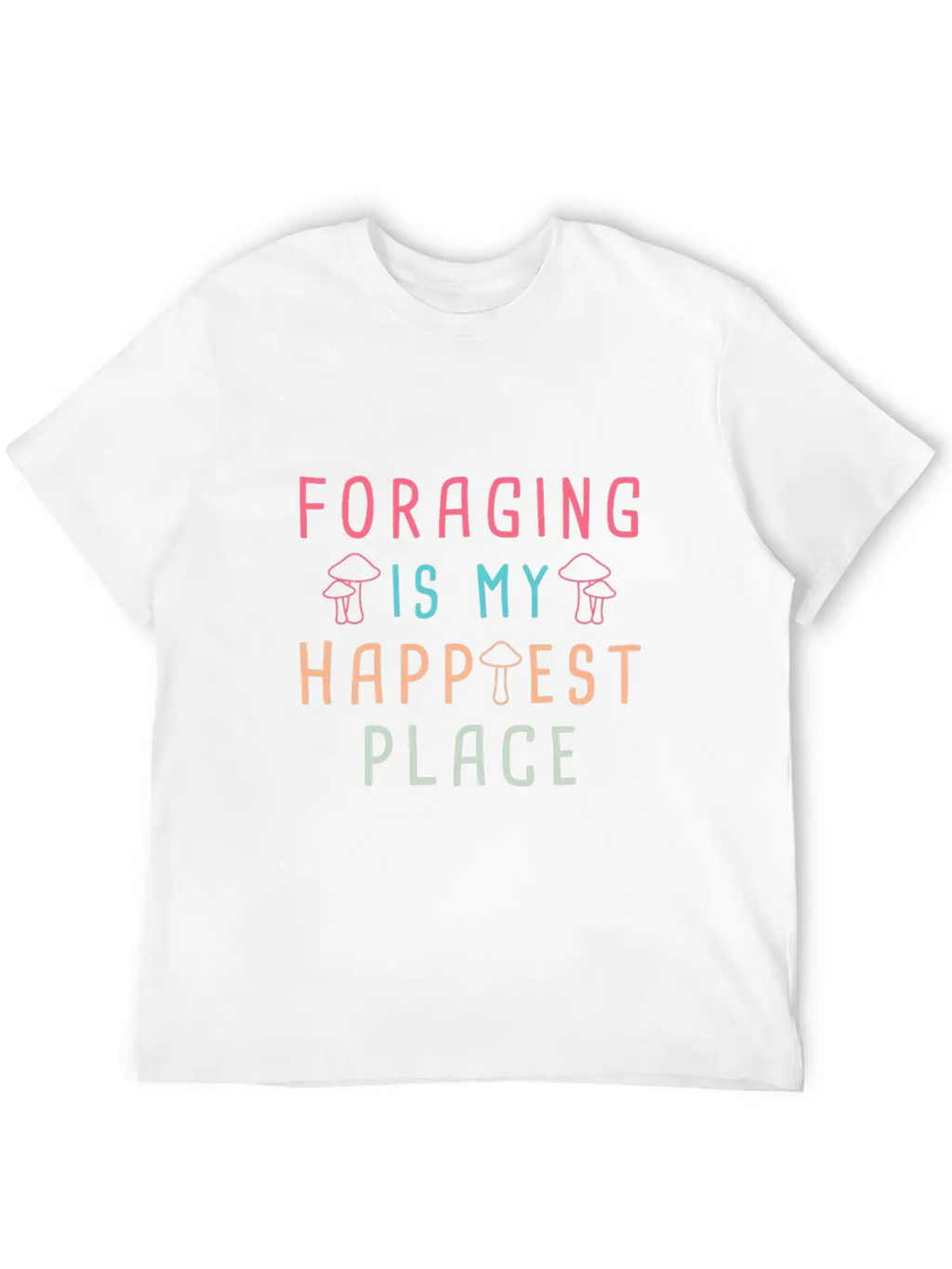 Mushroom Mycology Fungi Foraging Morel Mushroom Essential Cotton Tee For Daily Outfits – Unisex Style