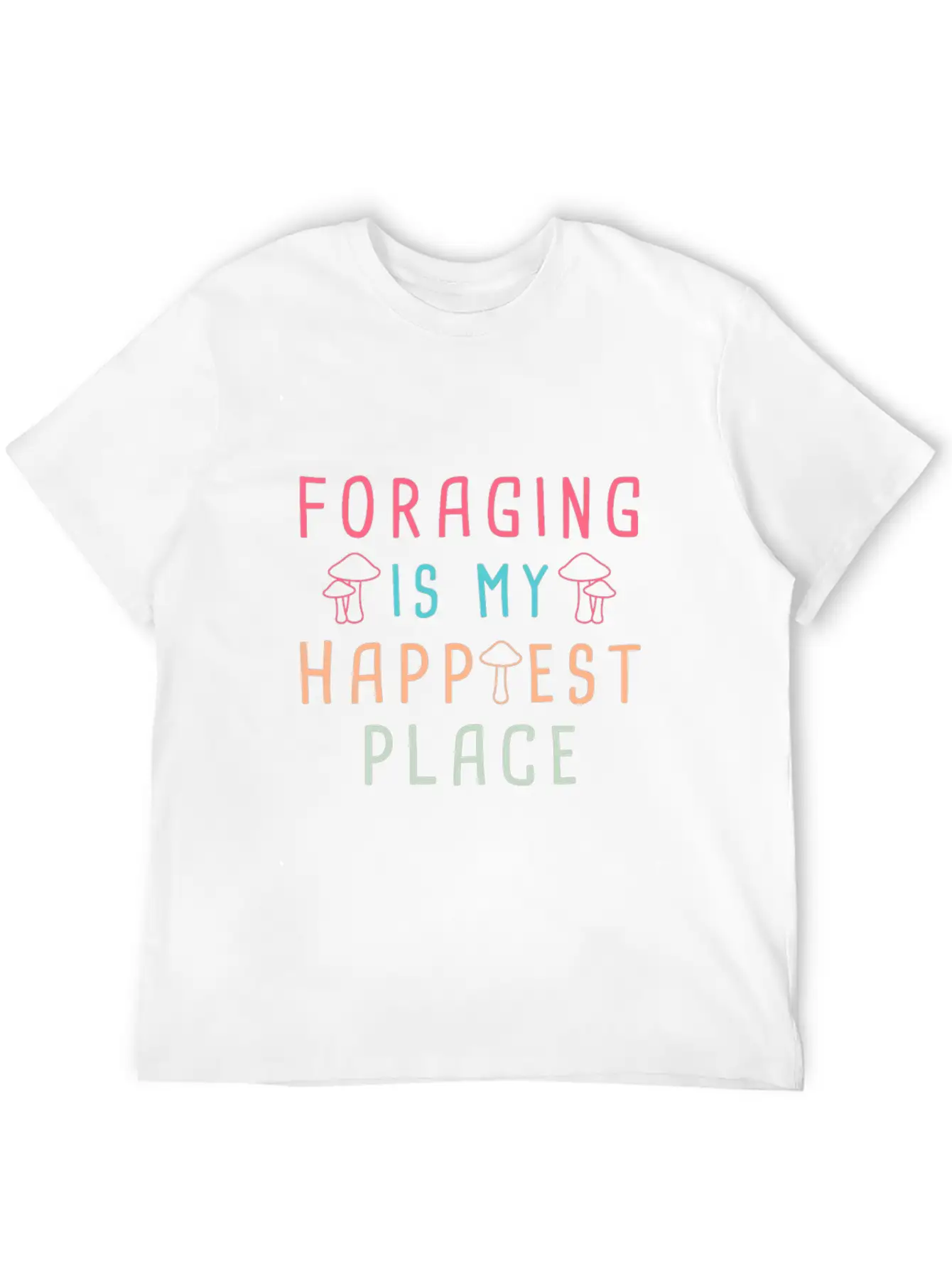 Mushroom Mycology Fungi Foraging Morel Mushroom Essential Cotton Tee For Daily Outfits – Unisex Style