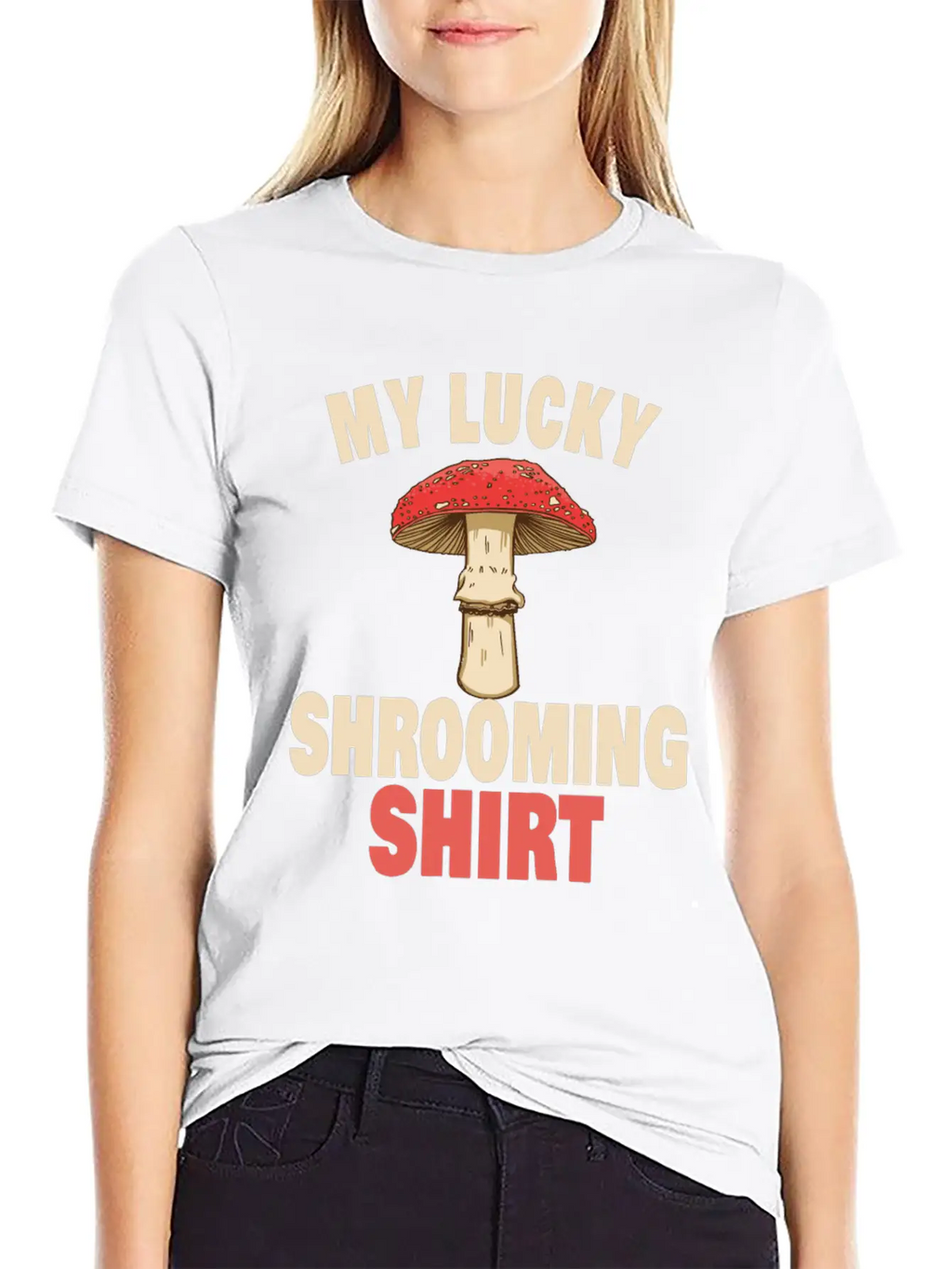 Mushroom Picker Mushroom Farmer Mushroom Basket Casual Graphic T-Shirt – Simple And Comfortable Daily Wear