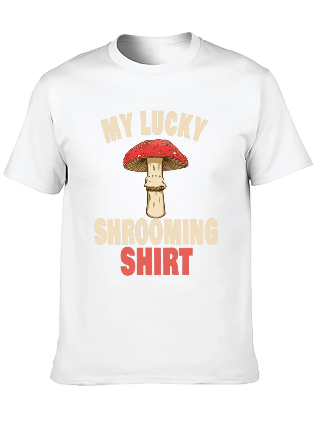 Mushroom Picker Mushroom Farmer Mushroom Basket Casual Graphic T-Shirt – Simple And Comfortable Daily Wear