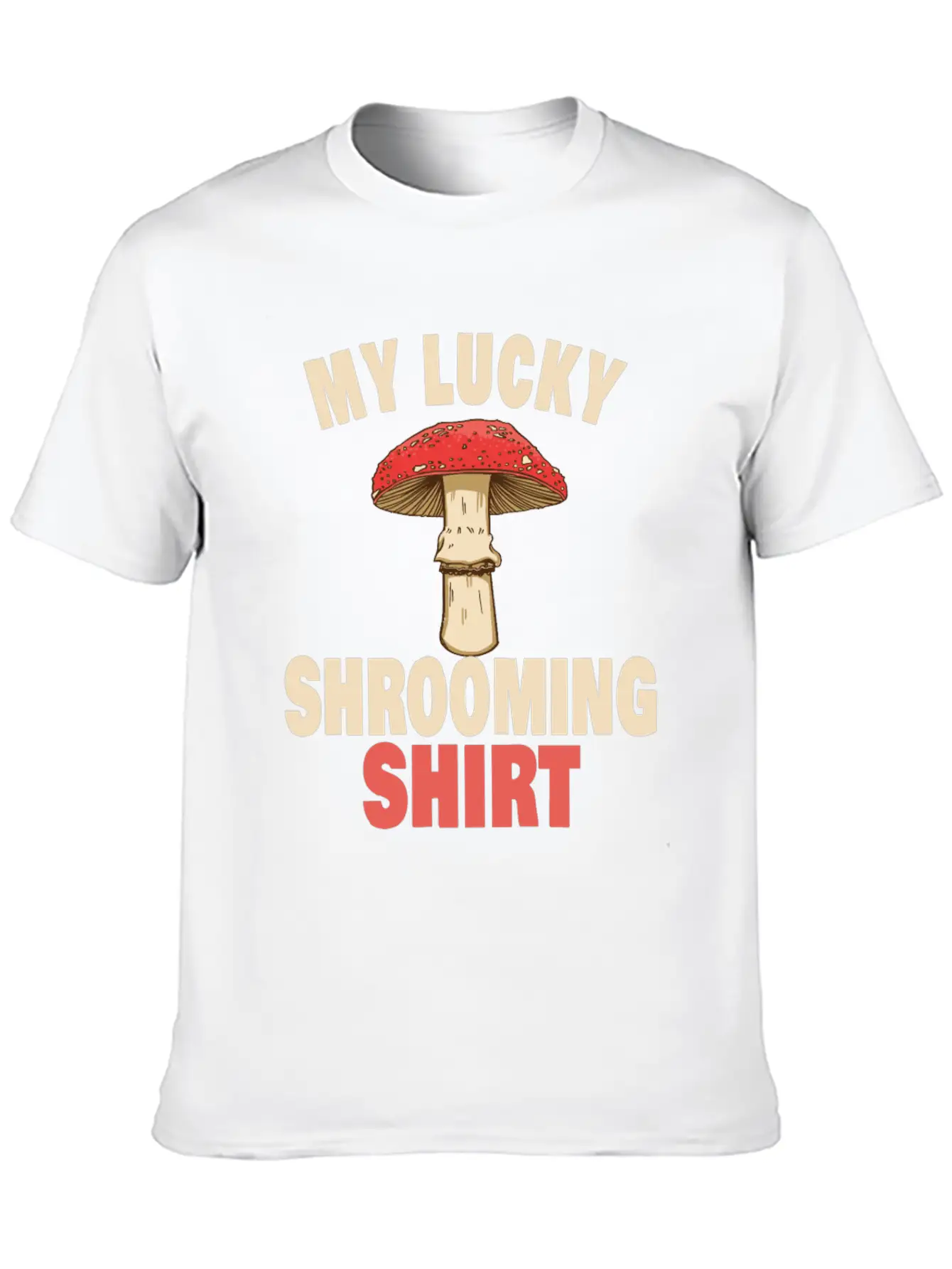 Mushroom Picker Mushroom Farmer Mushroom Basket Casual Graphic T-Shirt – Simple And Comfortable Daily Wear