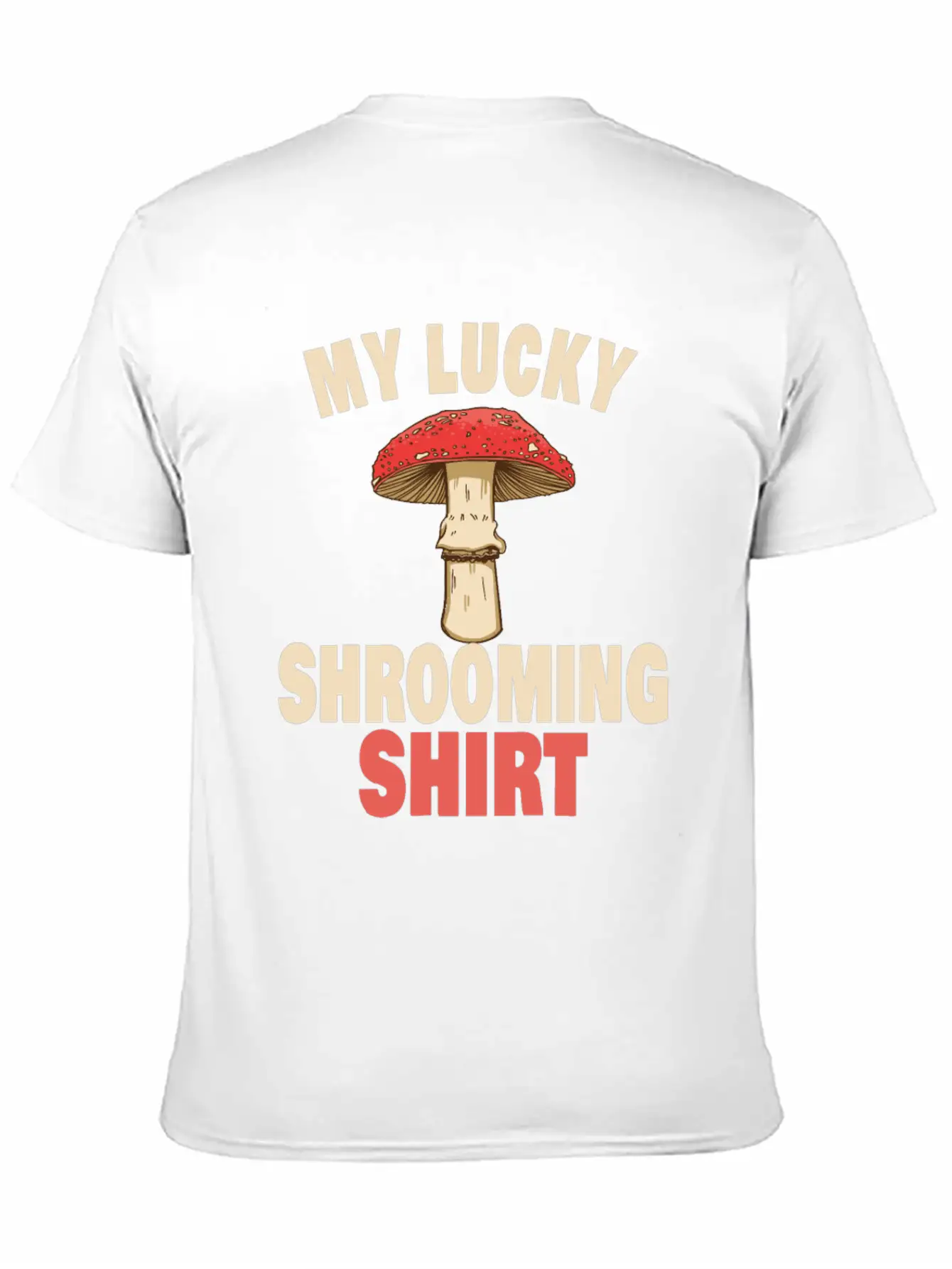 Mushroom Picker Mushroom Farmer Mushroom Basket Casual Graphic T-Shirt – Simple And Comfortable Daily Wear
