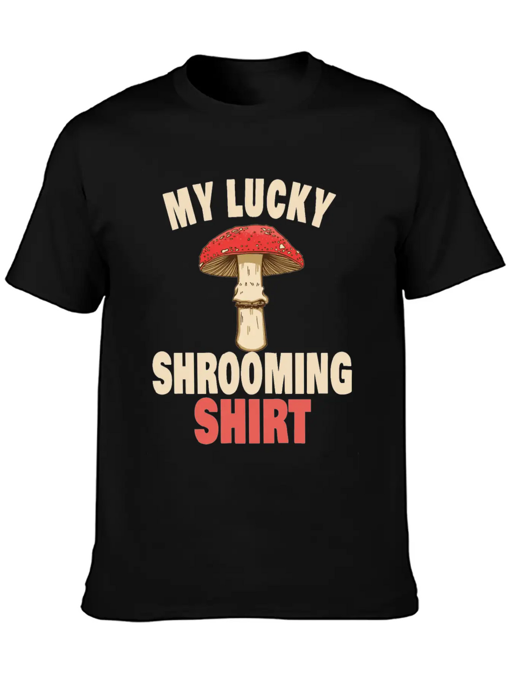Mushroom Picker Mushroom Farmer Mushroom Basket Casual Graphic T-Shirt – Simple And Comfortable Daily Wear