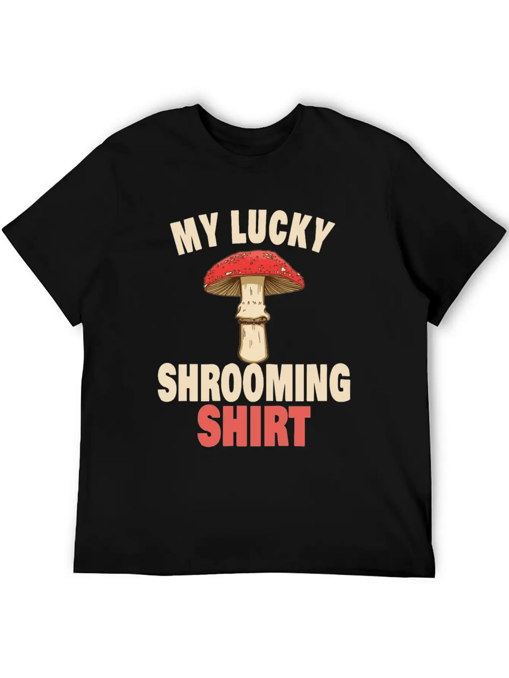 Mushroom Picker Mushroom Farmer Mushroom Basket Casual Graphic T-Shirt – Simple And Comfortable Daily Wear