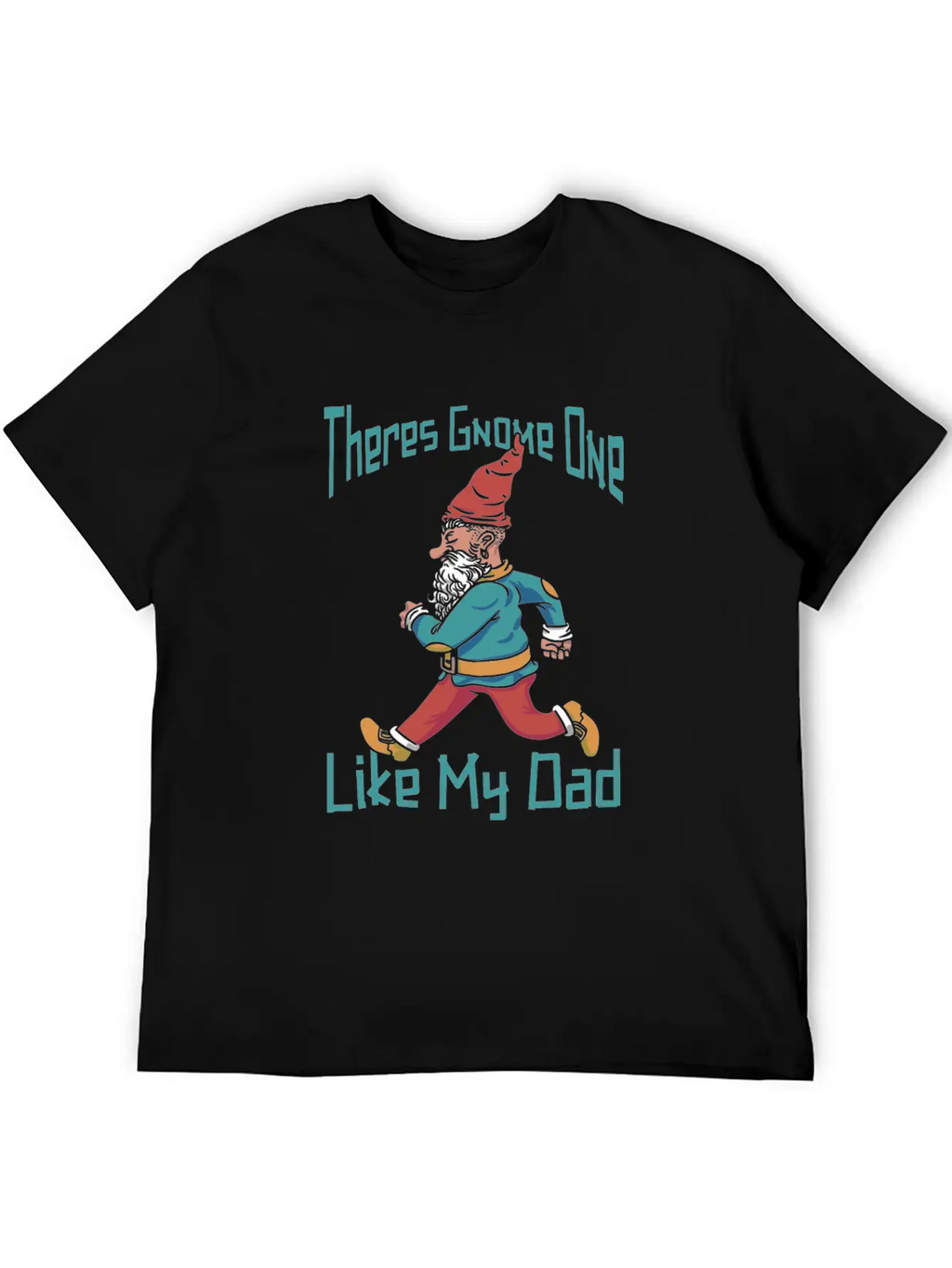 Mushroom Shrooming Father Mushroom Gnome Unisex Short Sleeve Soft Cotton T-Shirt – Casual Everyday Wear