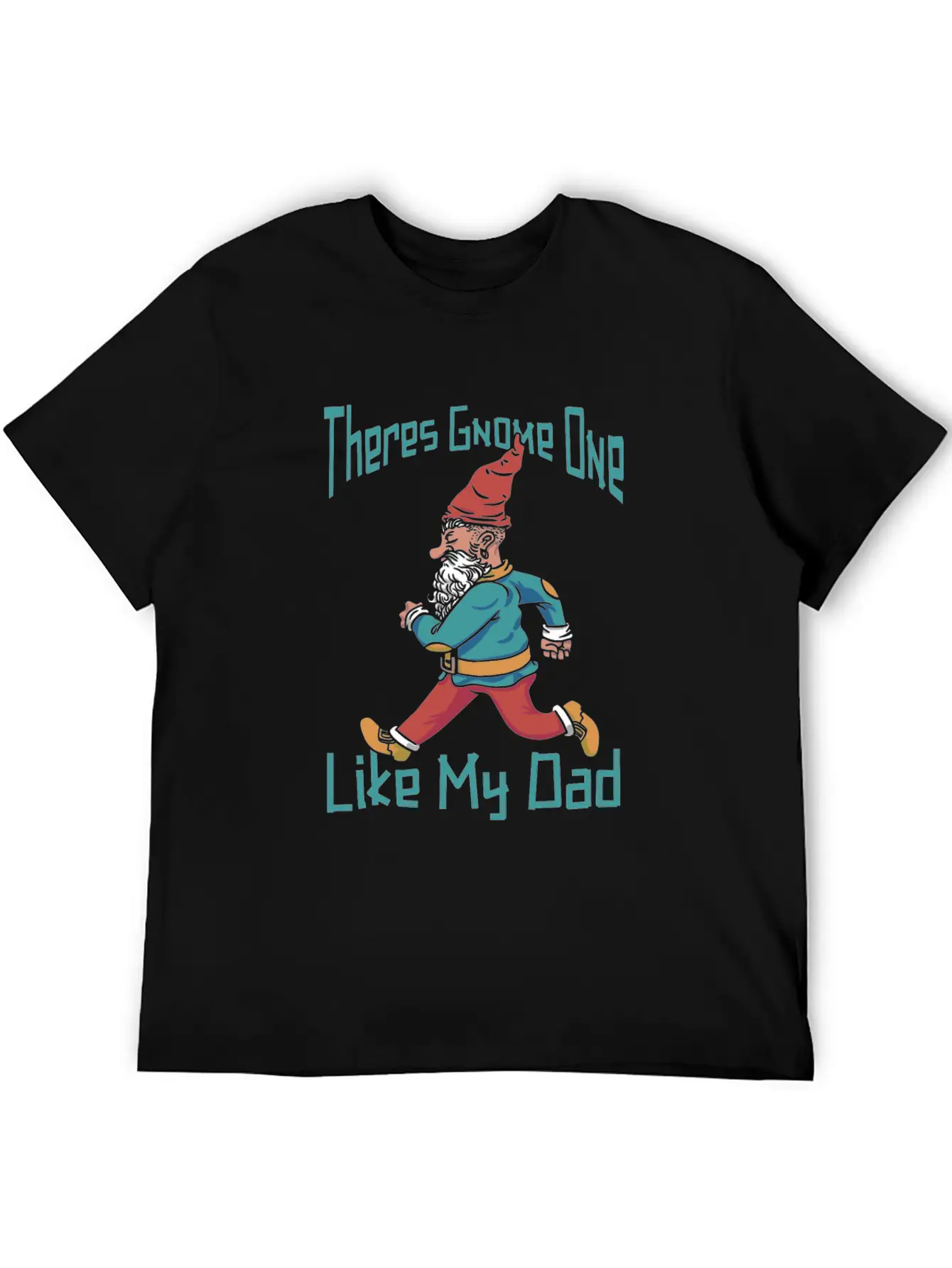 Mushroom Shrooming Father Mushroom Gnome Unisex Short Sleeve Soft Cotton T-Shirt – Casual Everyday Wear