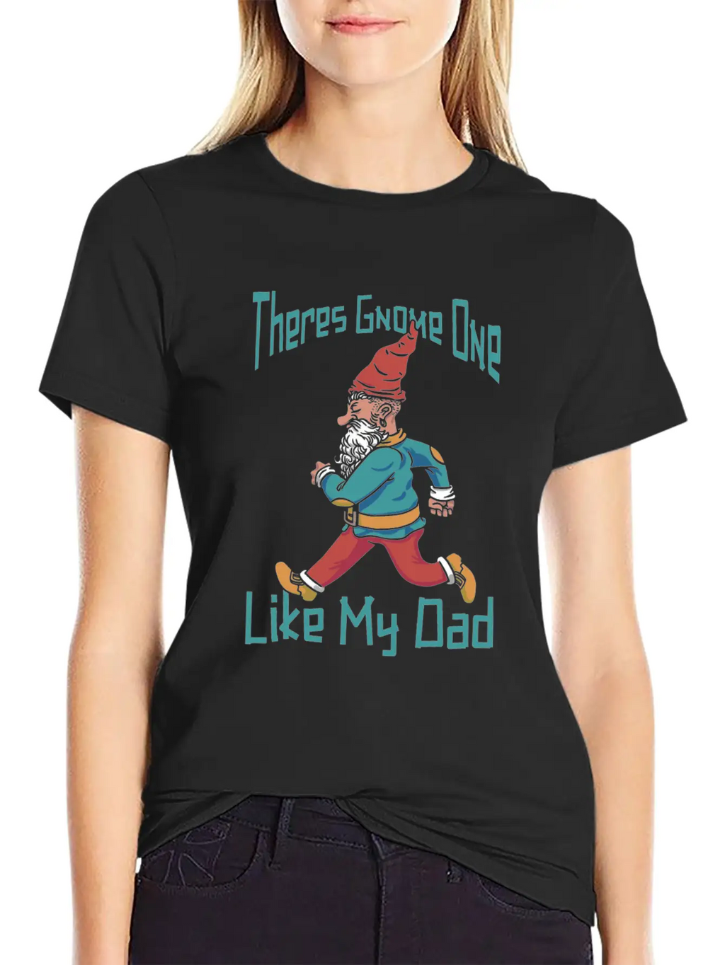 Mushroom Shrooming Father Mushroom Gnome Unisex Short Sleeve Soft Cotton T-Shirt – Casual Everyday Wear