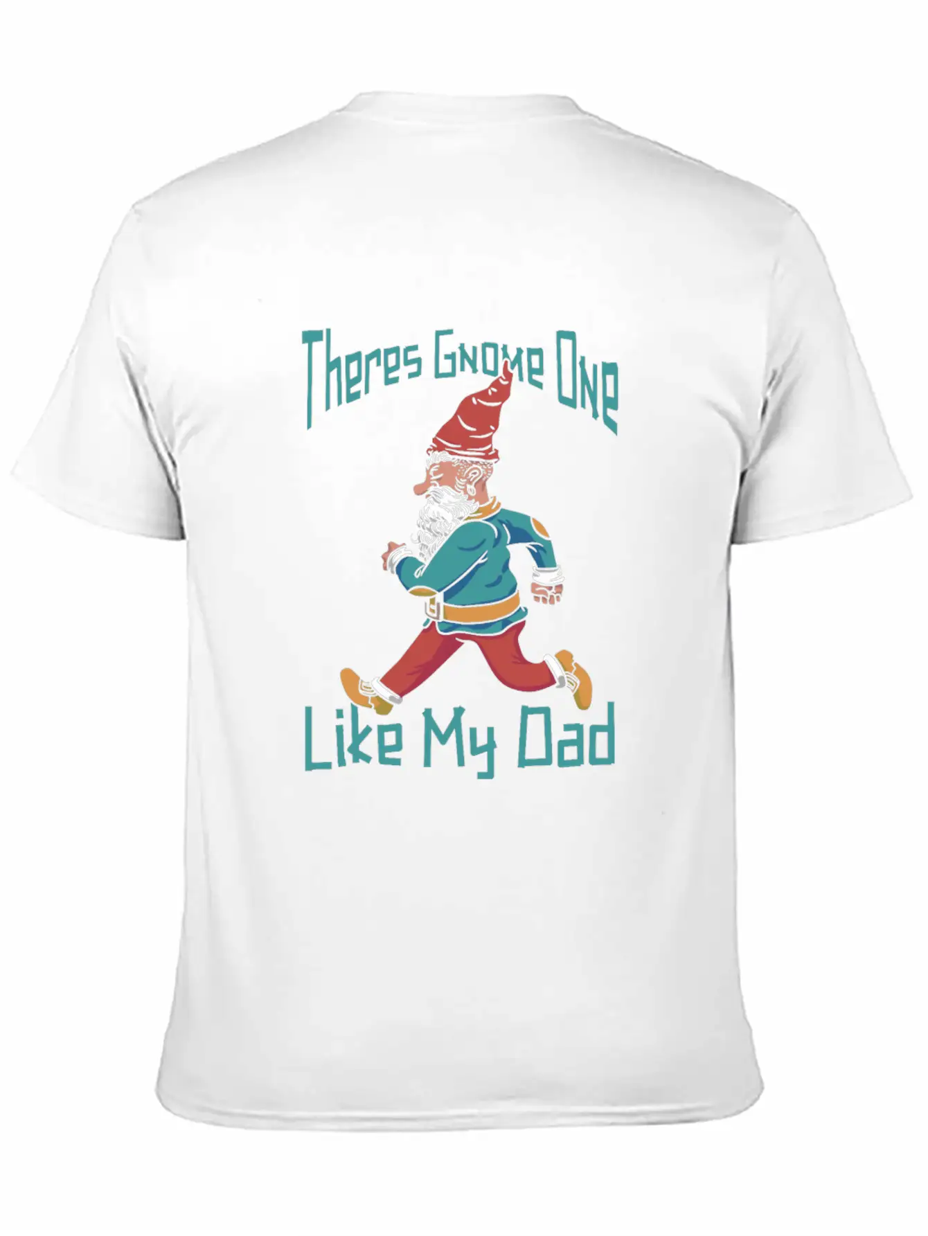 Mushroom Shrooming Father Mushroom Gnome Unisex Short Sleeve Soft Cotton T-Shirt – Casual Everyday Wear