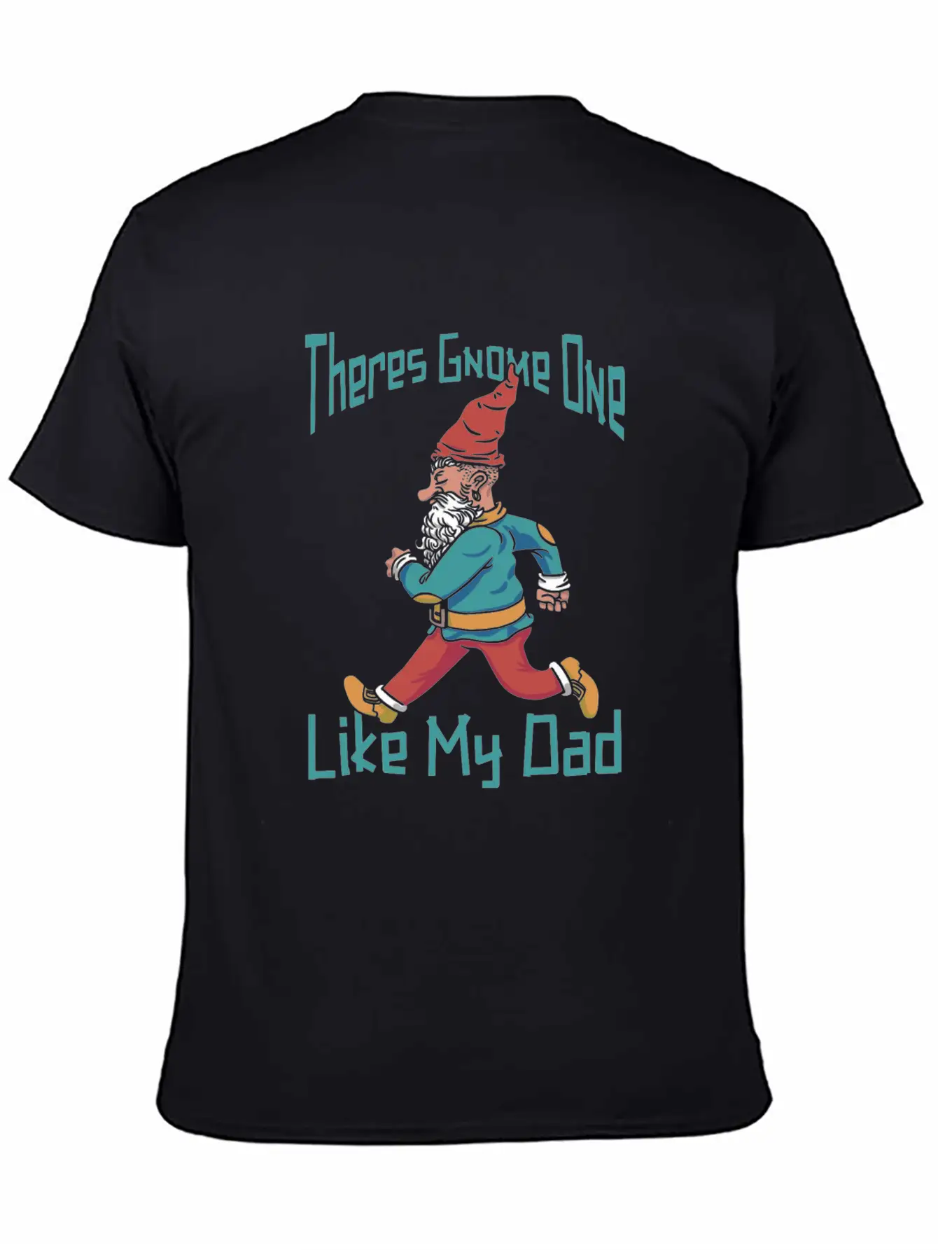 Mushroom Shrooming Father Mushroom Gnome Unisex Short Sleeve Soft Cotton T-Shirt – Casual Everyday Wear