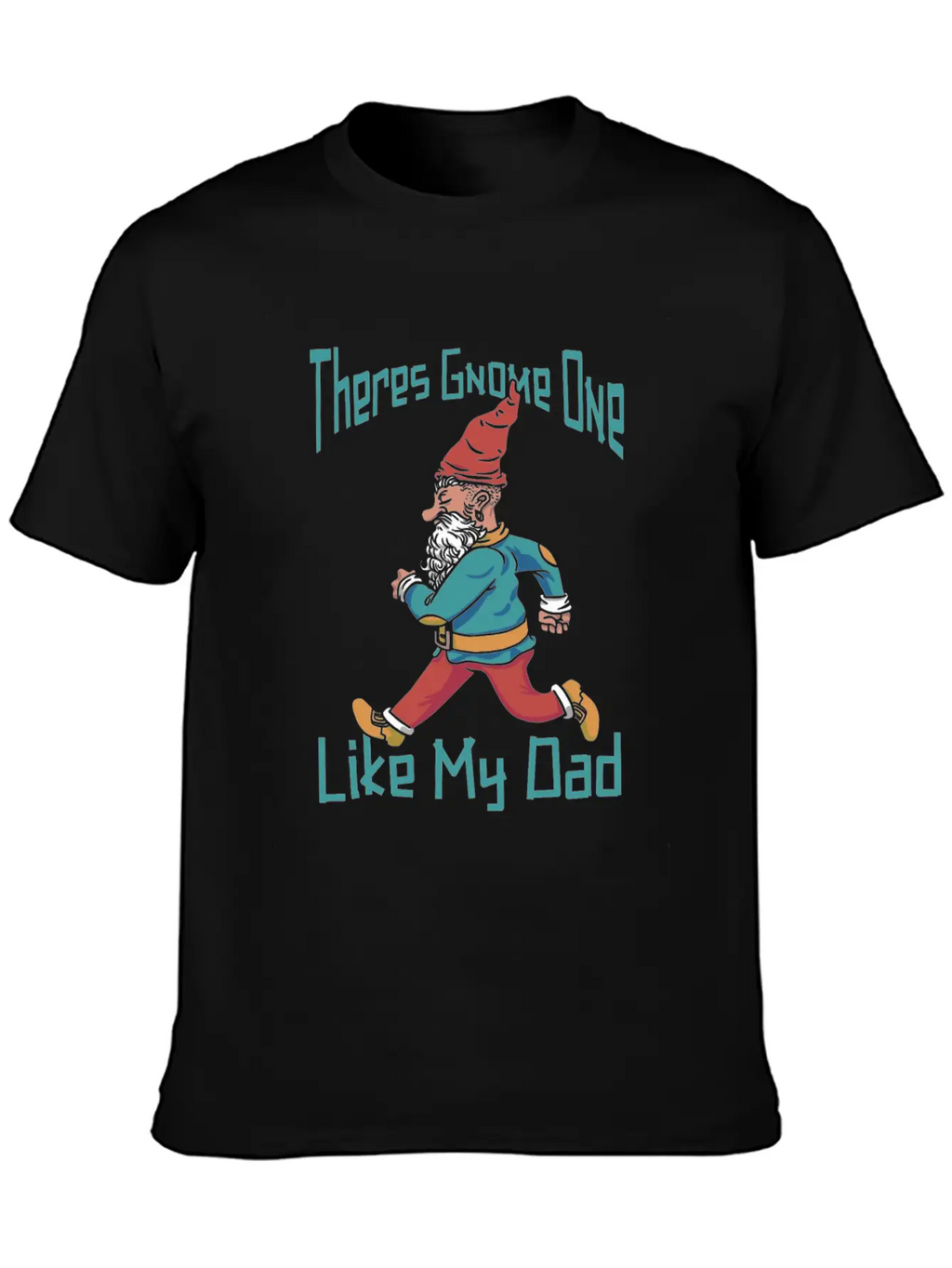 Mushroom Shrooming Father Mushroom Gnome Unisex Short Sleeve Soft Cotton T-Shirt – Casual Everyday Wear