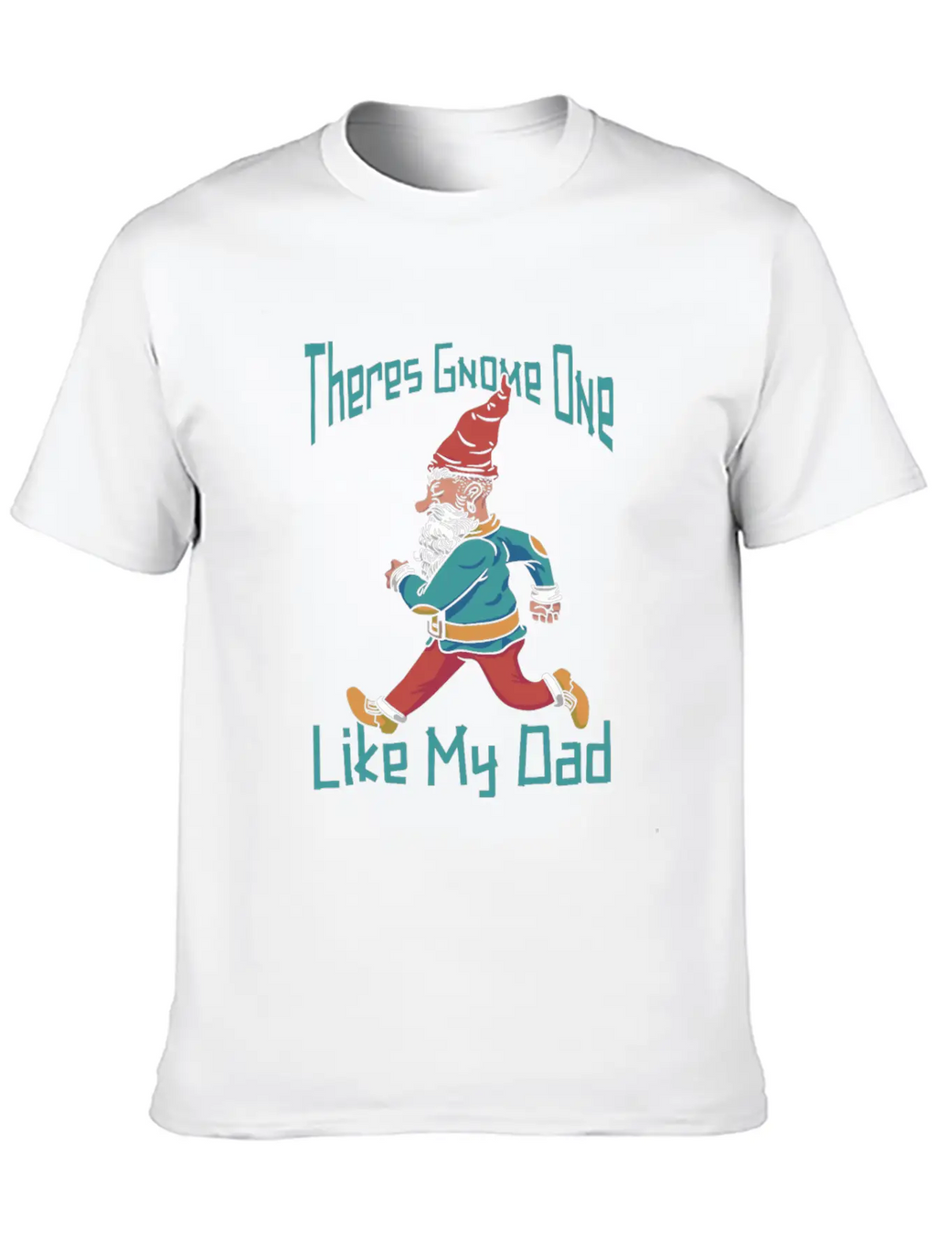 Mushroom Shrooming Father Mushroom Gnome Unisex Short Sleeve Soft Cotton T-Shirt – Casual Everyday Wear
