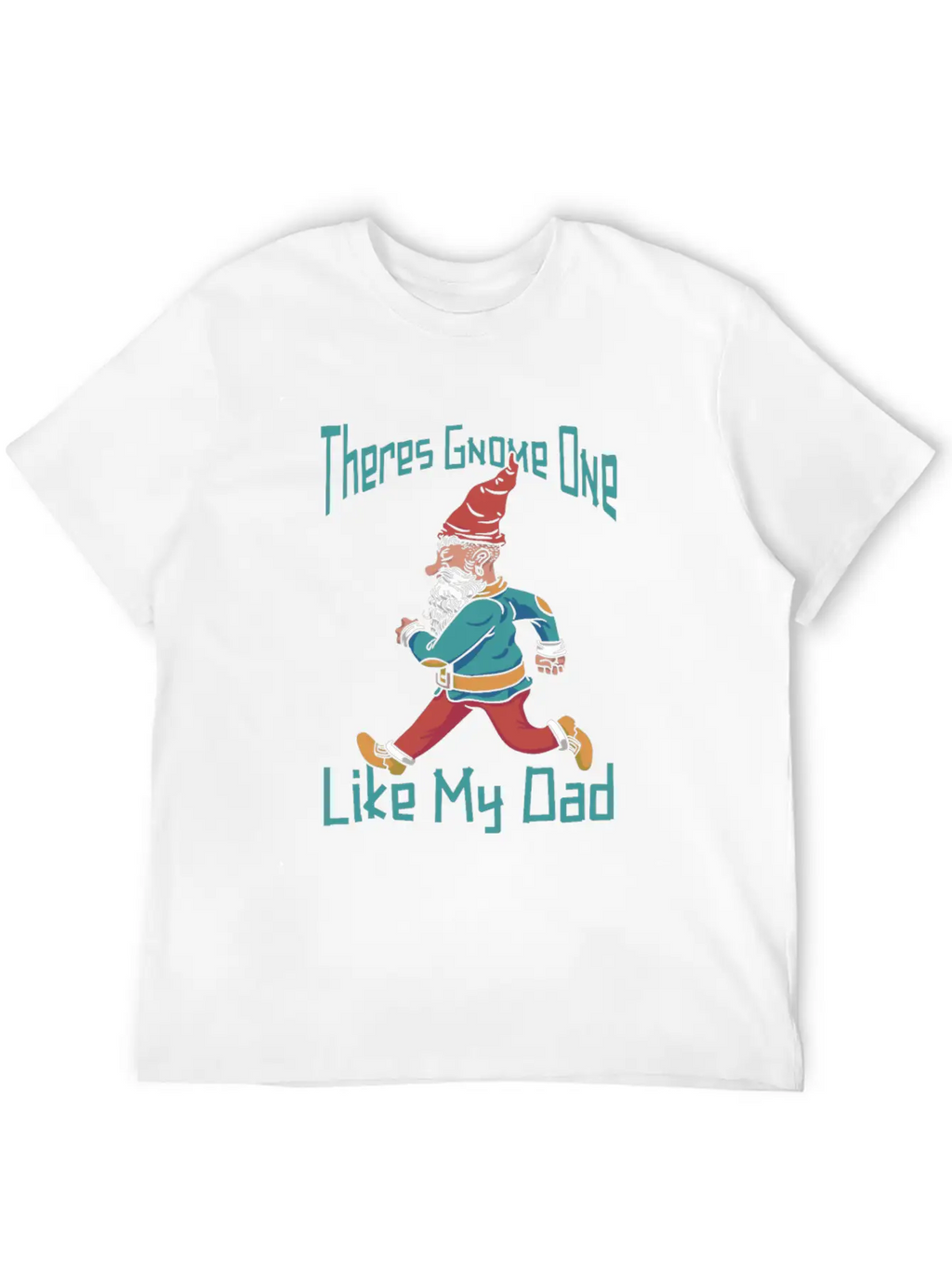 Mushroom Shrooming Father Mushroom Gnome Unisex Short Sleeve Soft Cotton T-Shirt – Casual Everyday Wear