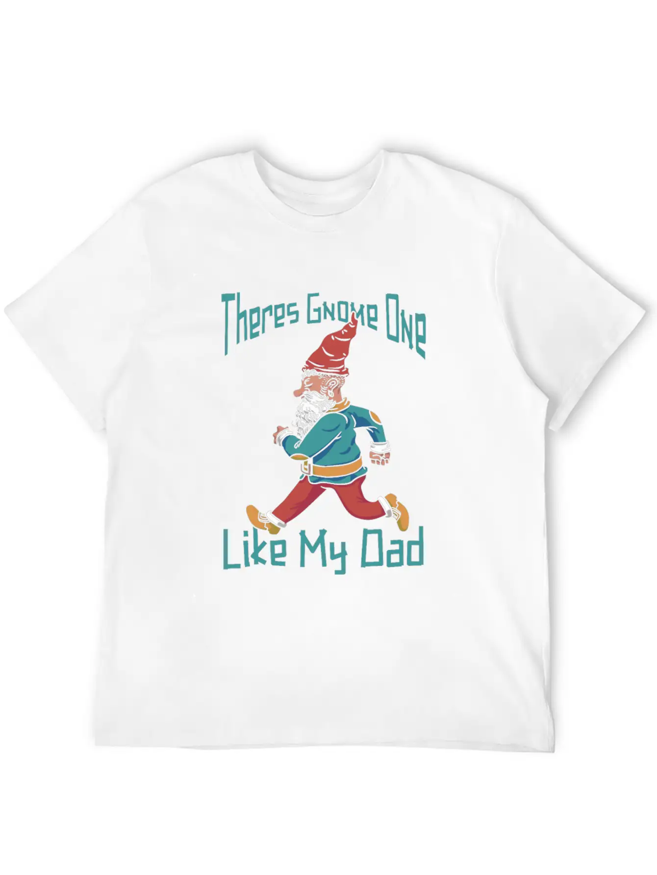 Mushroom Shrooming Father Mushroom Gnome Unisex Short Sleeve Soft Cotton T-Shirt – Casual Everyday Wear