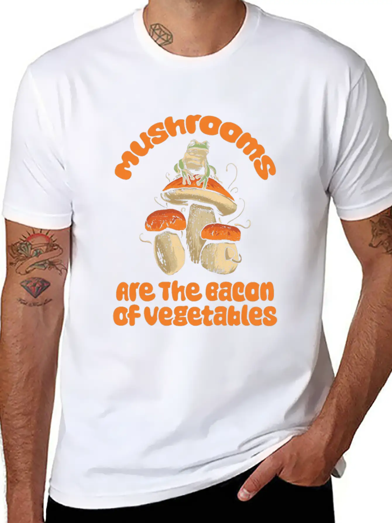 Mushroom Shrooming Funny Mushroom Gnome Unisex Casual T-Shirt – Clean Design For Daily Comfort