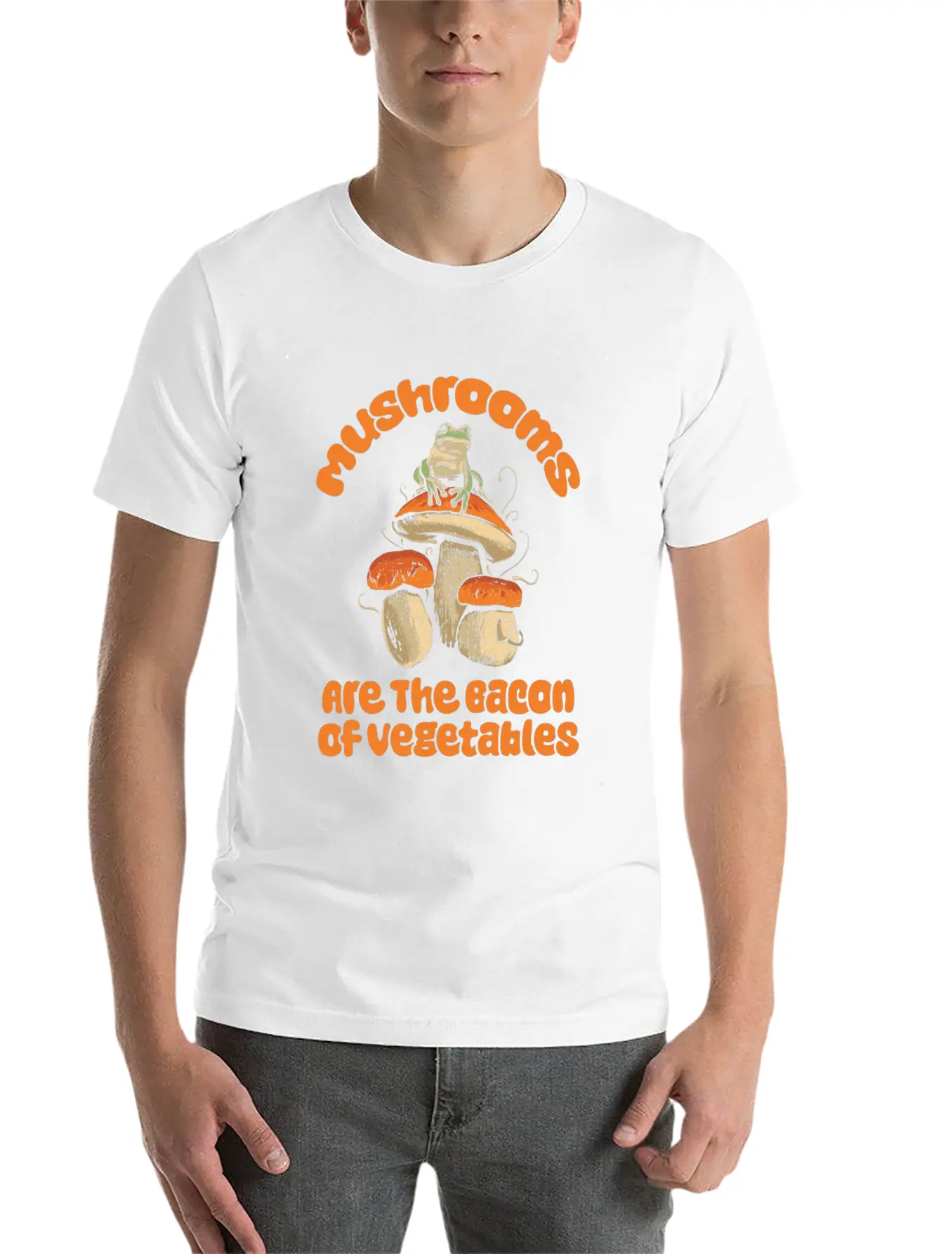 Mushroom Shrooming Funny Mushroom Gnome Unisex Casual T-Shirt – Clean Design For Daily Comfort