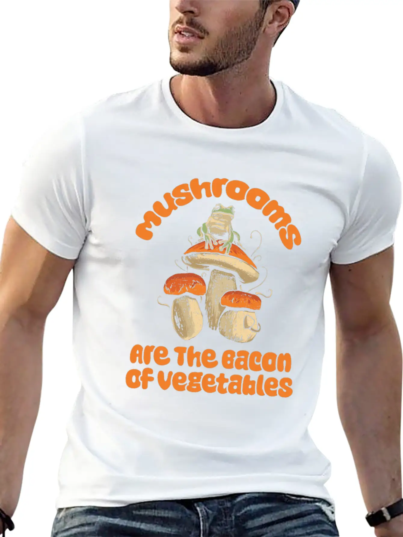 Mushroom Shrooming Funny Mushroom Gnome Unisex Casual T-Shirt – Clean Design For Daily Comfort