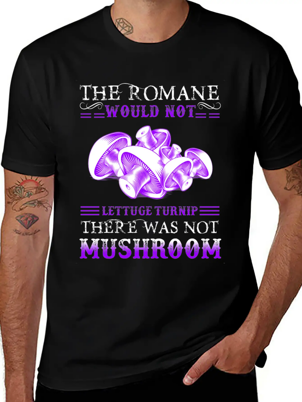 Mushroom T Shirt Unisex Short Sleeve Soft Cotton T-Shirt – Casual Everyday Wear