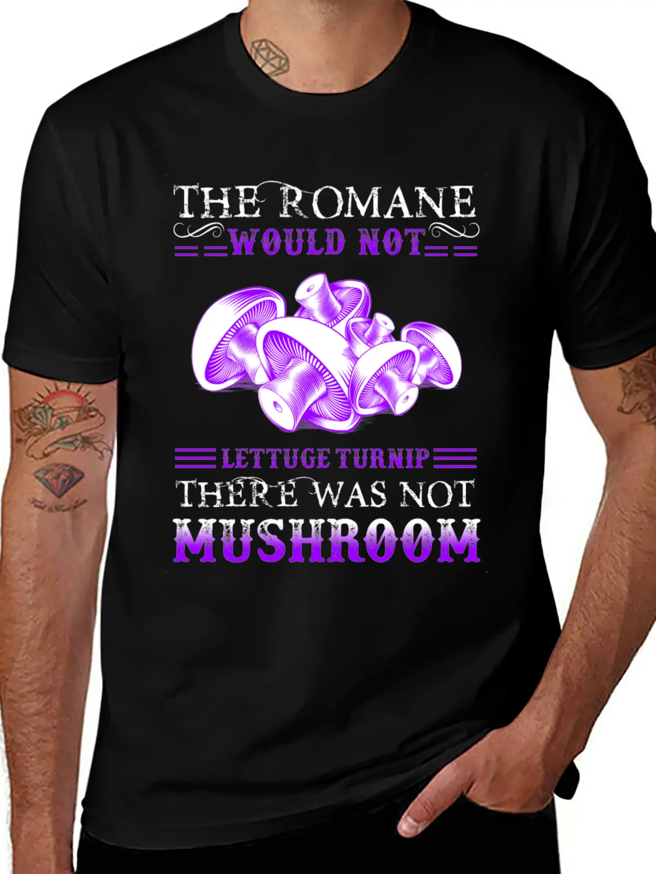 Mushroom T Shirt Unisex Short Sleeve Soft Cotton T-Shirt – Casual Everyday Wear