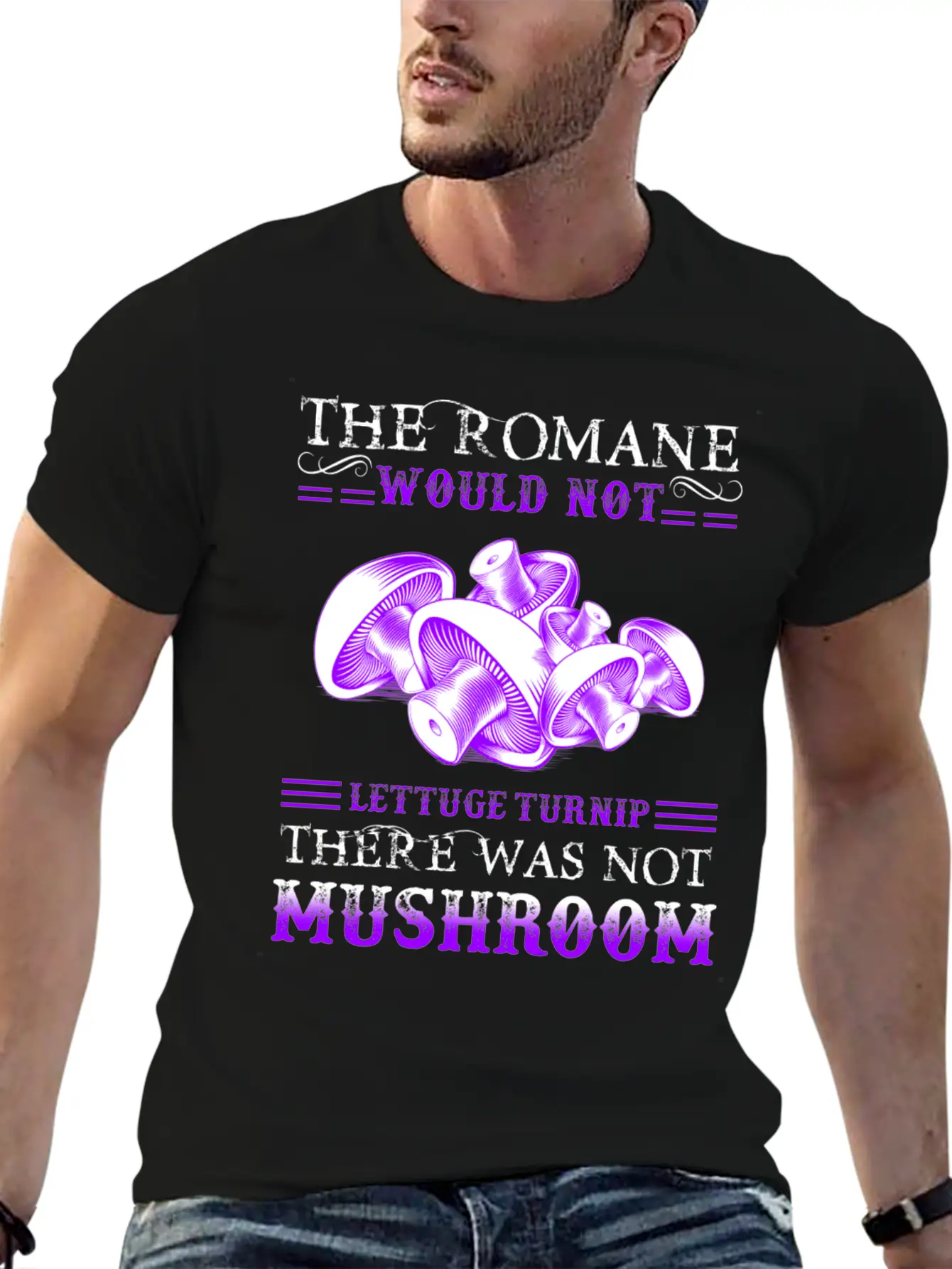 Mushroom T Shirt Unisex Short Sleeve Soft Cotton T-Shirt – Casual Everyday Wear