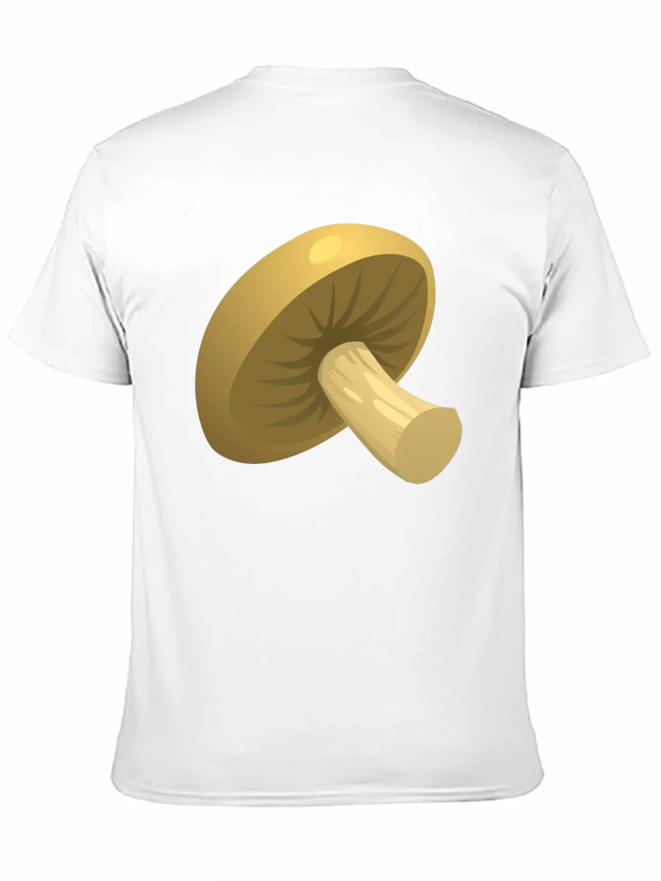 Mushroom Unisex Short Sleeve Soft Cotton T-Shirt – Casual Everyday Wear