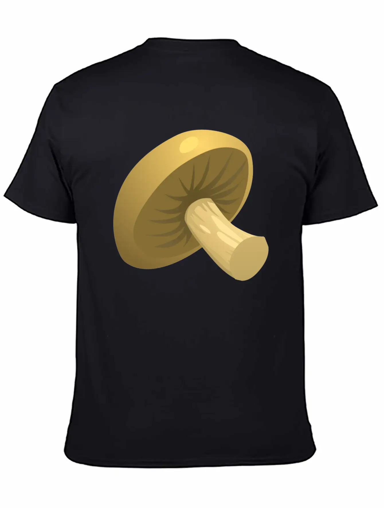 Mushroom Unisex Short Sleeve Soft Cotton T-Shirt – Casual Everyday Wear