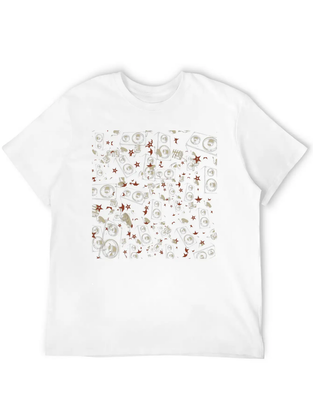 Music Band Rockstar Unisex Short Sleeve Soft Cotton T-Shirt – Casual Everyday Wear