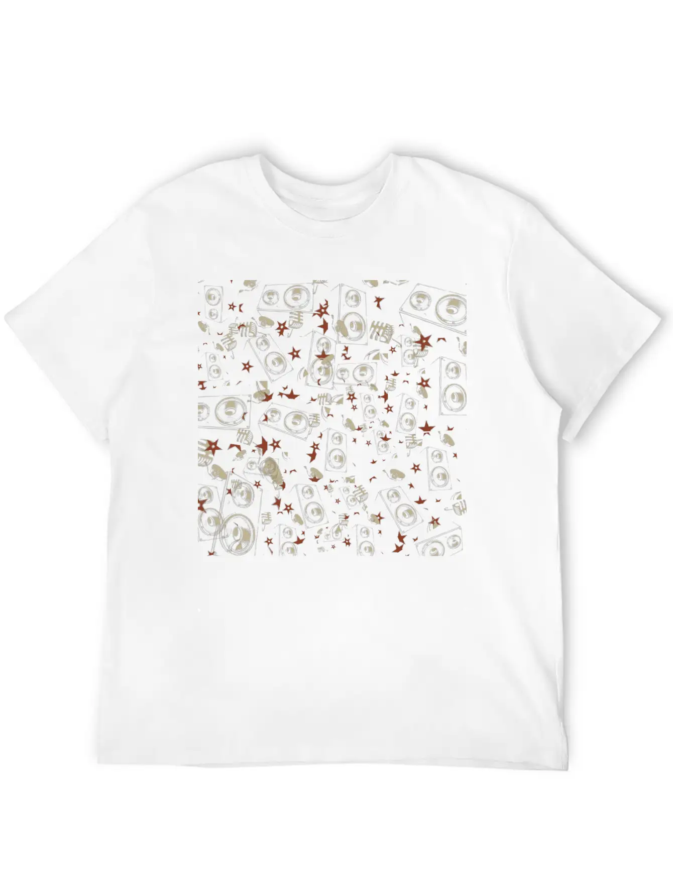 Music Band Rockstar Unisex Short Sleeve Soft Cotton T-Shirt – Casual Everyday Wear