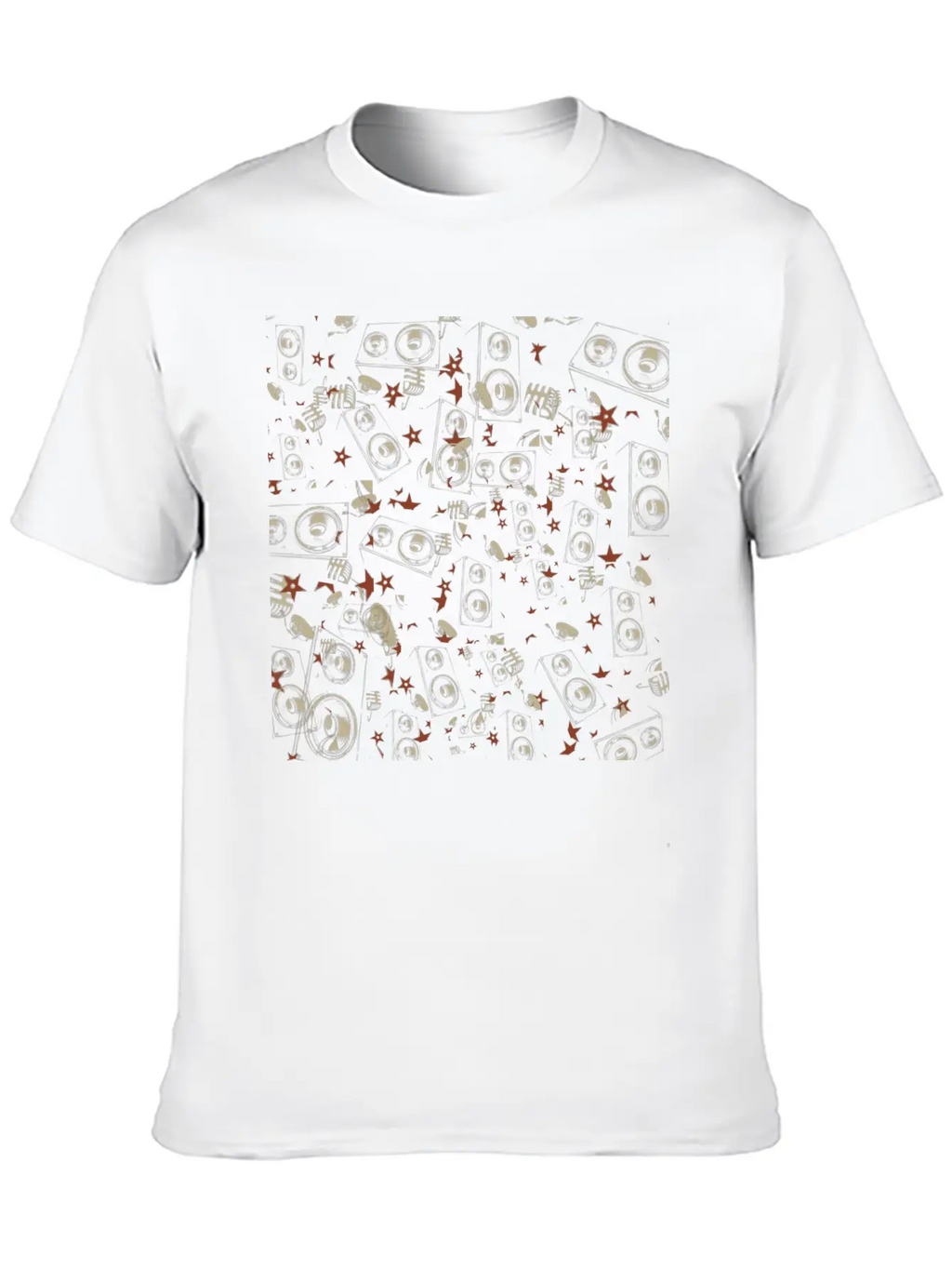Music Band Rockstar Unisex Short Sleeve Soft Cotton T-Shirt – Casual Everyday Wear