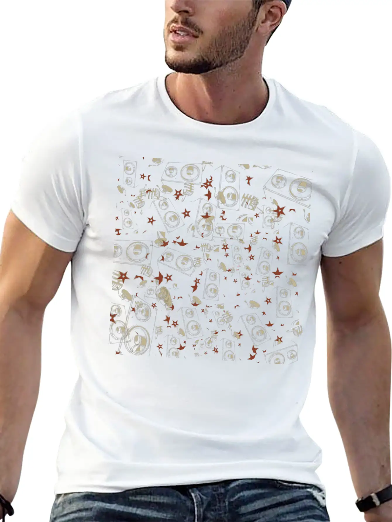 Music Band Rockstar Unisex Short Sleeve Soft Cotton T-Shirt – Casual Everyday Wear