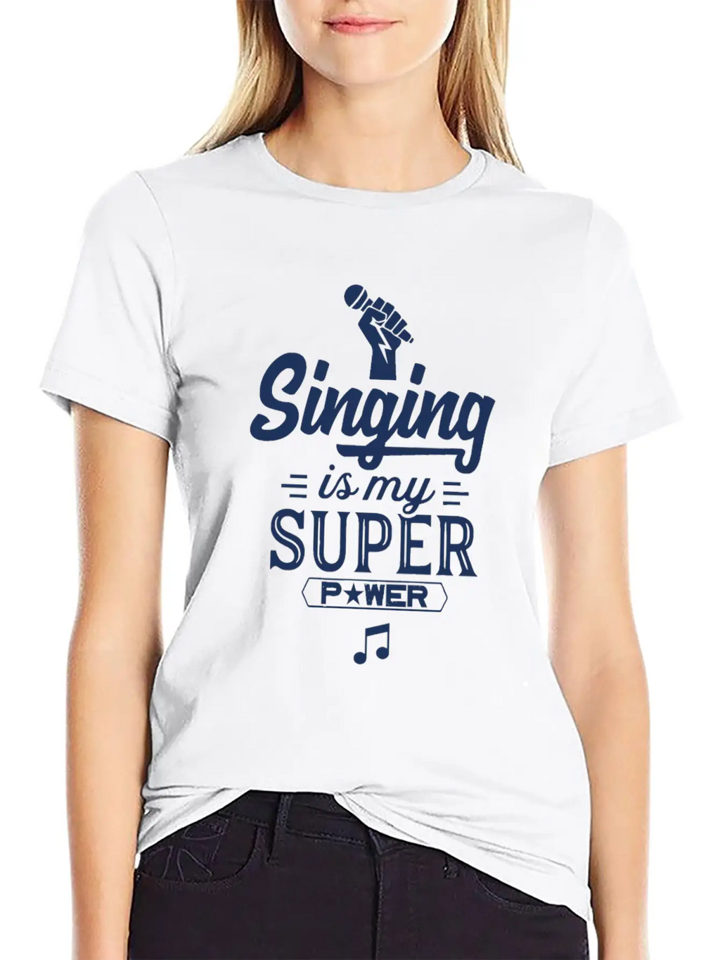 Music Band Singer Vocals Choir Singing Unisex Casual T-Shirt – Clean Design For Daily Comfort