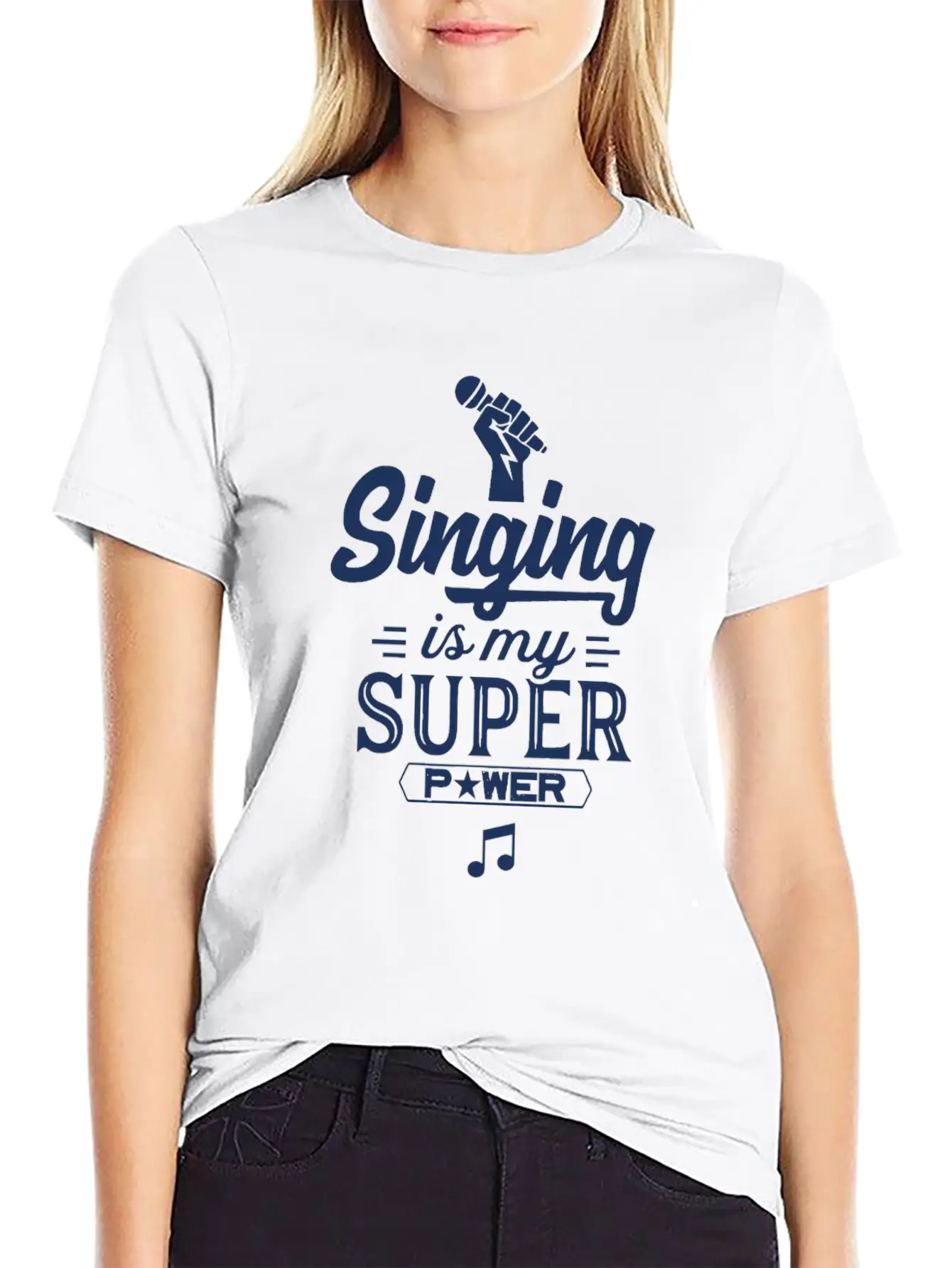 Music Band Singer Vocals Choir Singing Unisex Casual T-Shirt – Clean Design For Daily Comfort