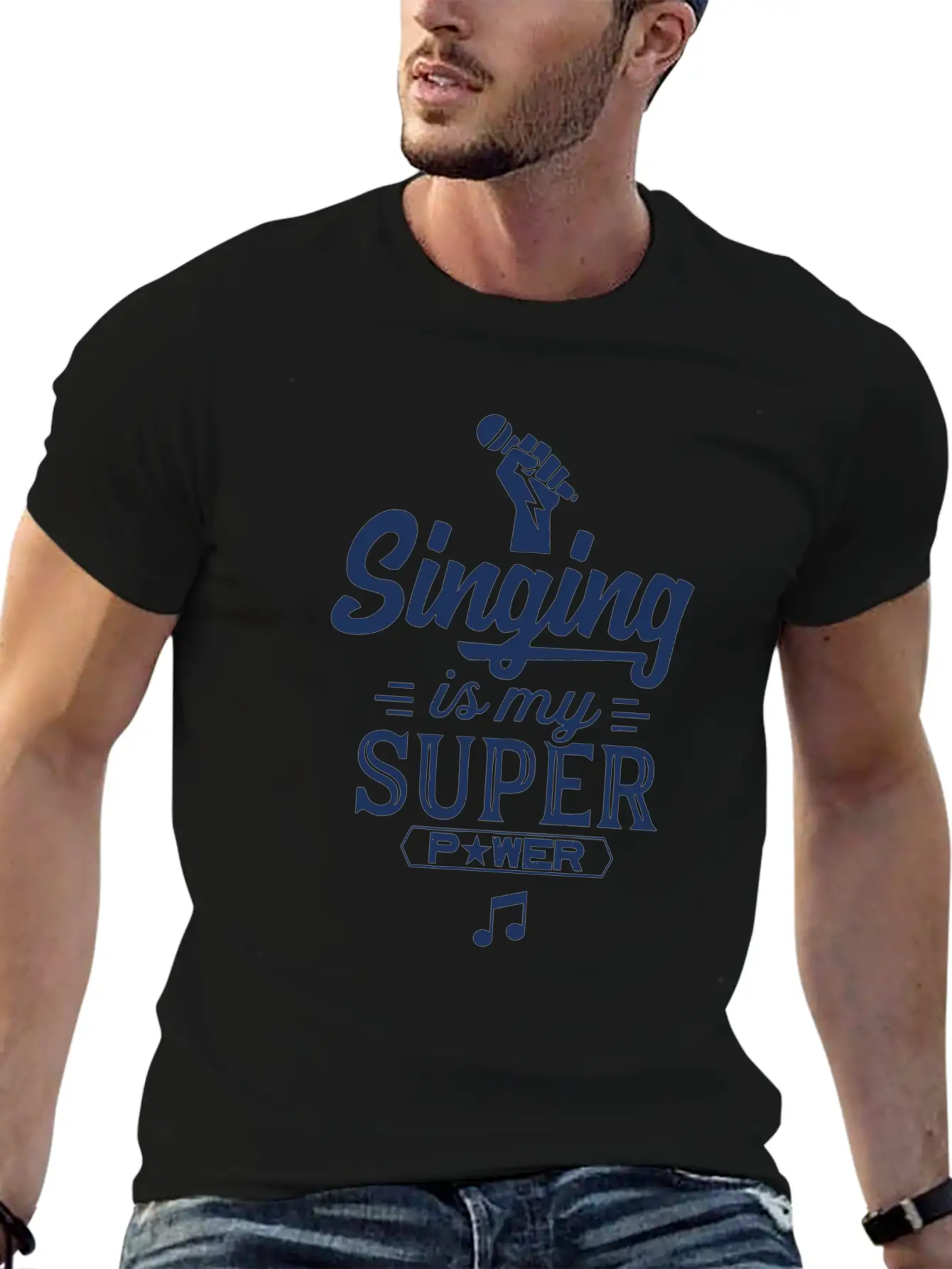 Music Band Singer Vocals Choir Singing Unisex Casual T-Shirt – Clean Design For Daily Comfort