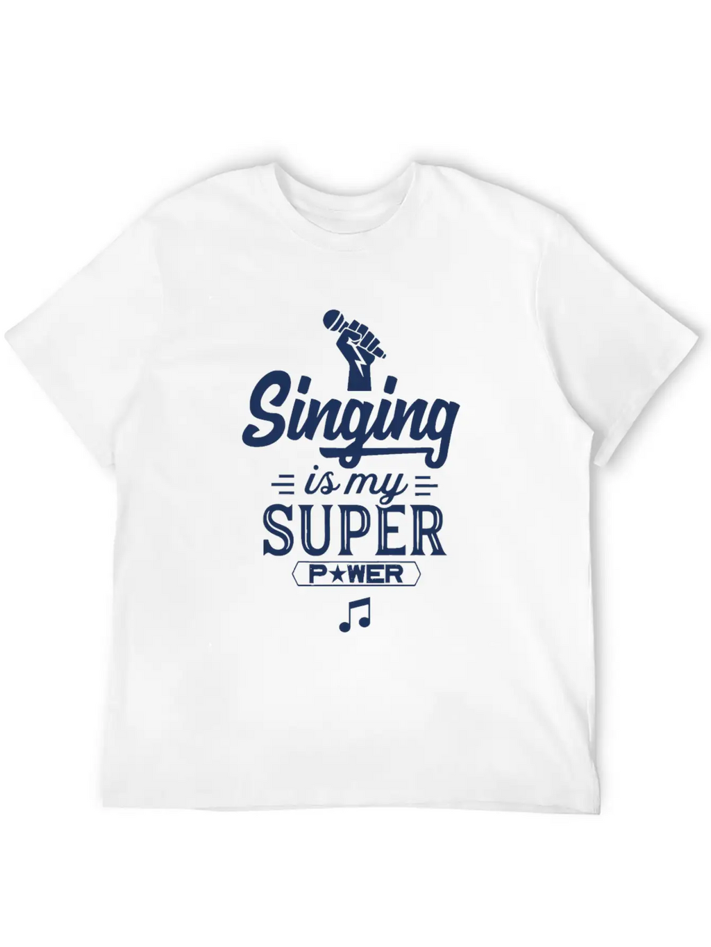 Music Band Singer Vocals Choir Singing Unisex Casual T-Shirt – Clean Design For Daily Comfort