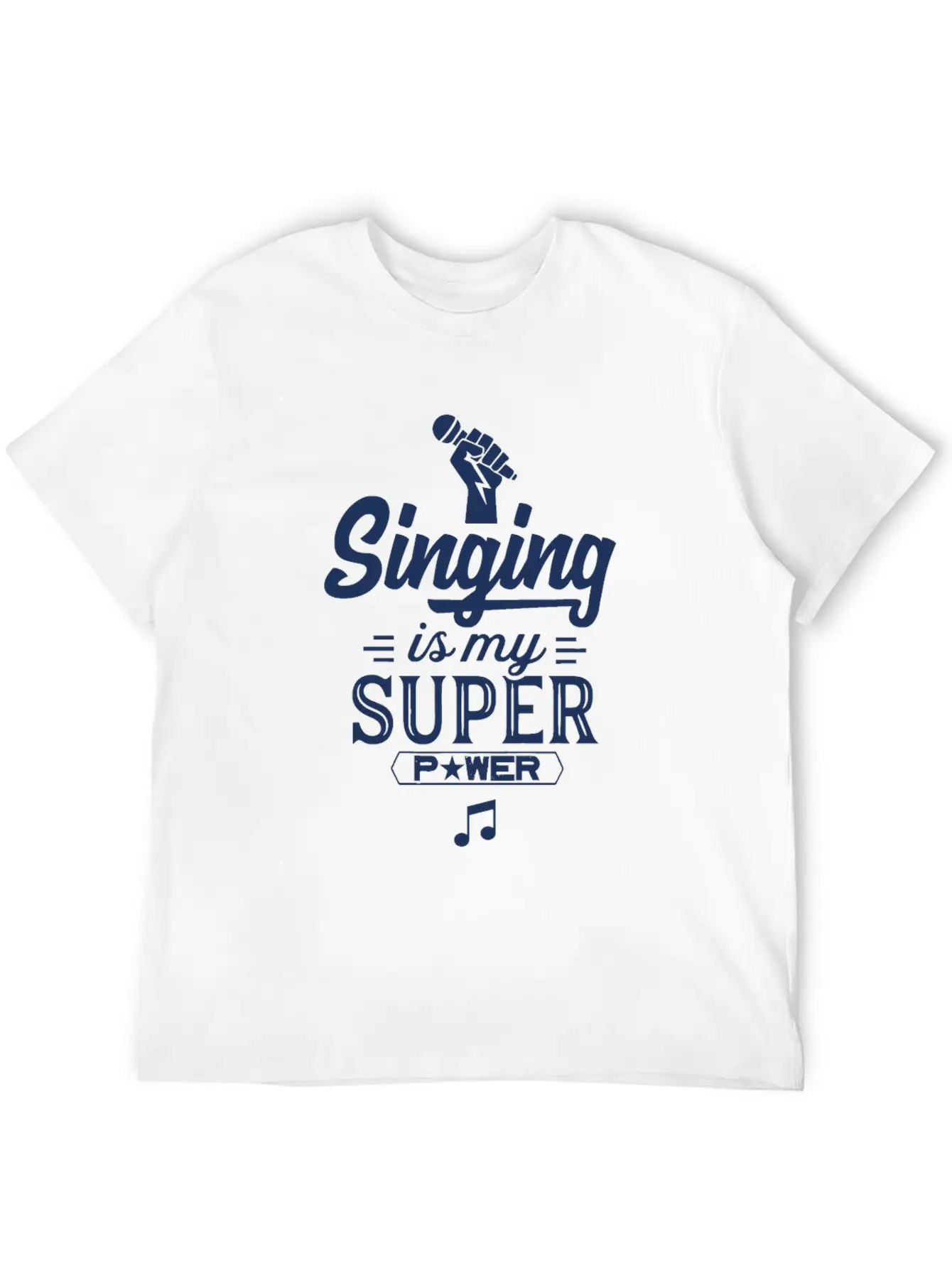 Music Band Singer Vocals Choir Singing Unisex Casual T-Shirt – Clean Design For Daily Comfort