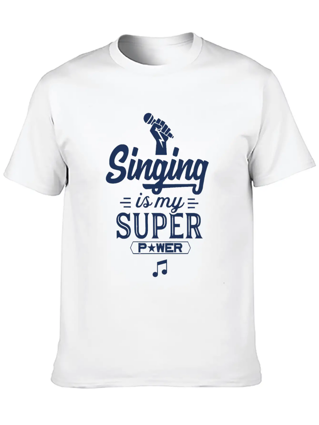 Music Band Singer Vocals Choir Singing Unisex Casual T-Shirt – Clean Design For Daily Comfort