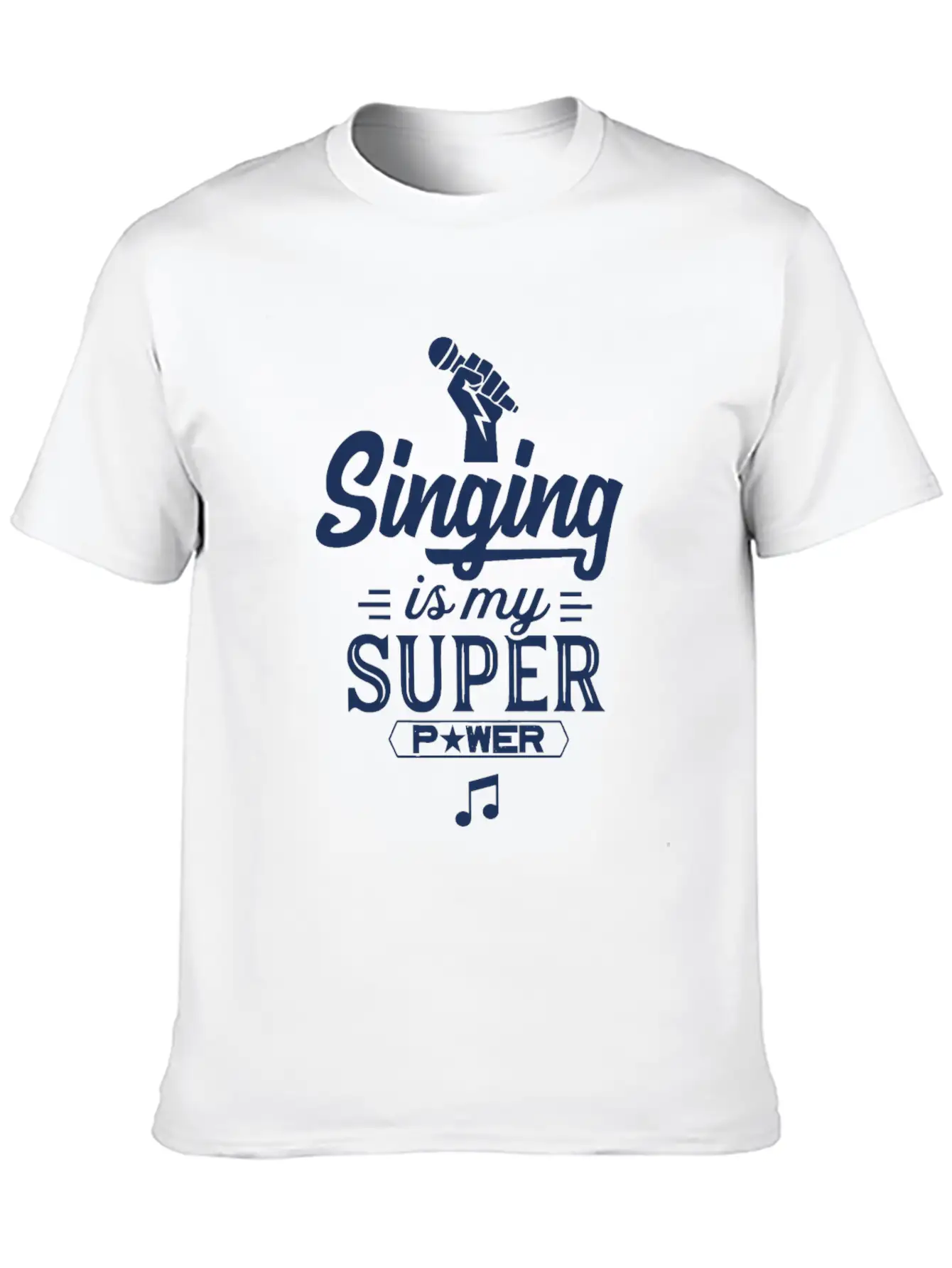 Music Band Singer Vocals Choir Singing Unisex Casual T-Shirt – Clean Design For Daily Comfort