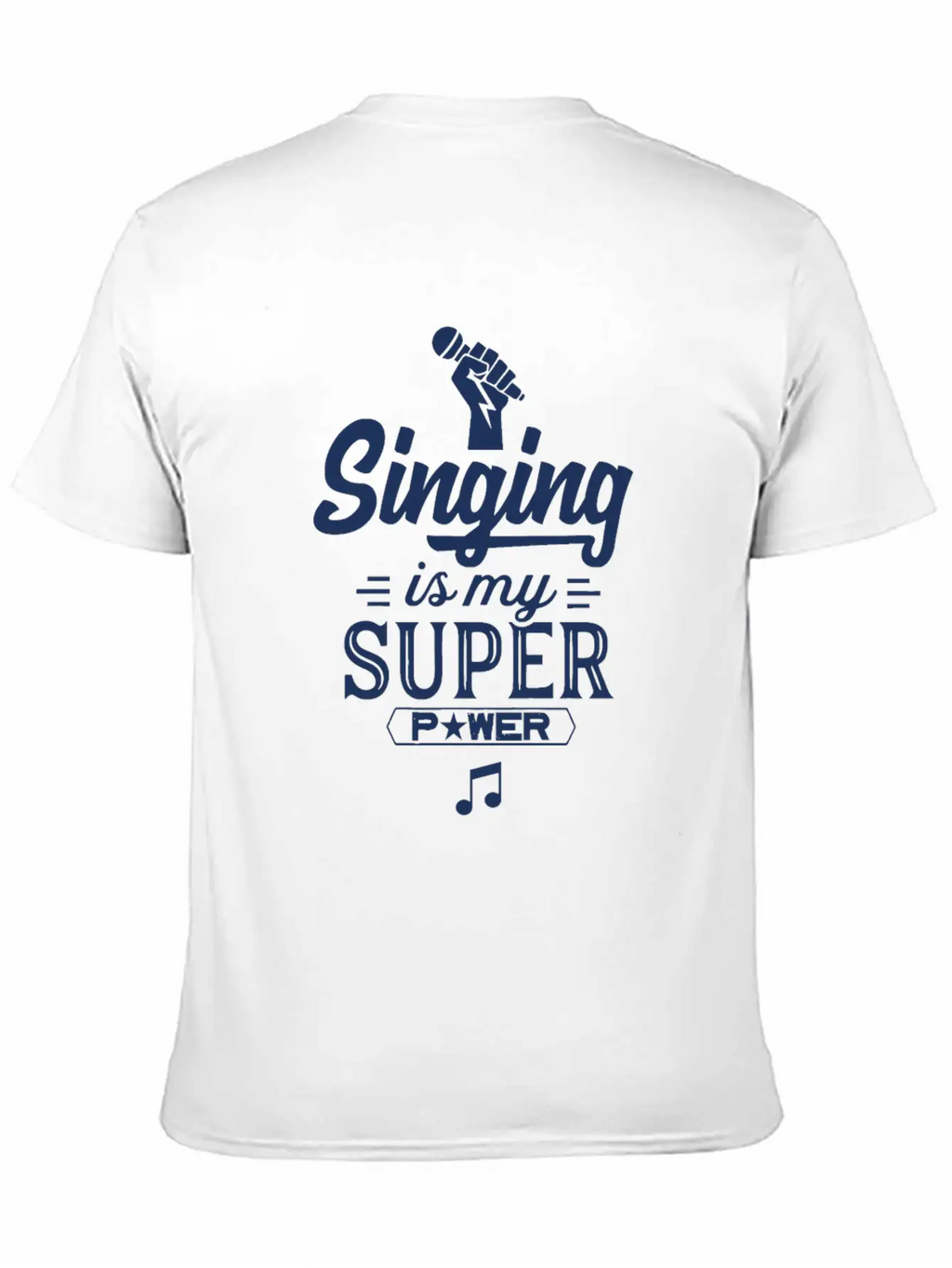 Music Band Singer Vocals Choir Singing Unisex Casual T-Shirt – Clean Design For Daily Comfort