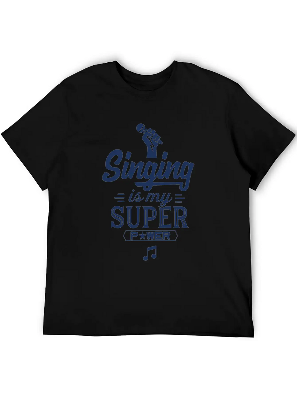 Music Band Singer Vocals Choir Singing Unisex Casual T-Shirt – Clean Design For Daily Comfort