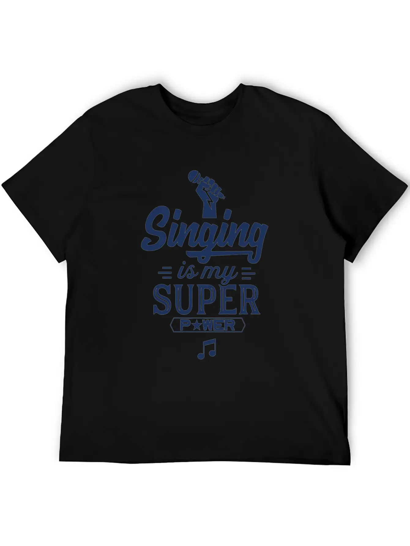 Music Band Singer Vocals Choir Singing Unisex Casual T-Shirt – Clean Design For Daily Comfort
