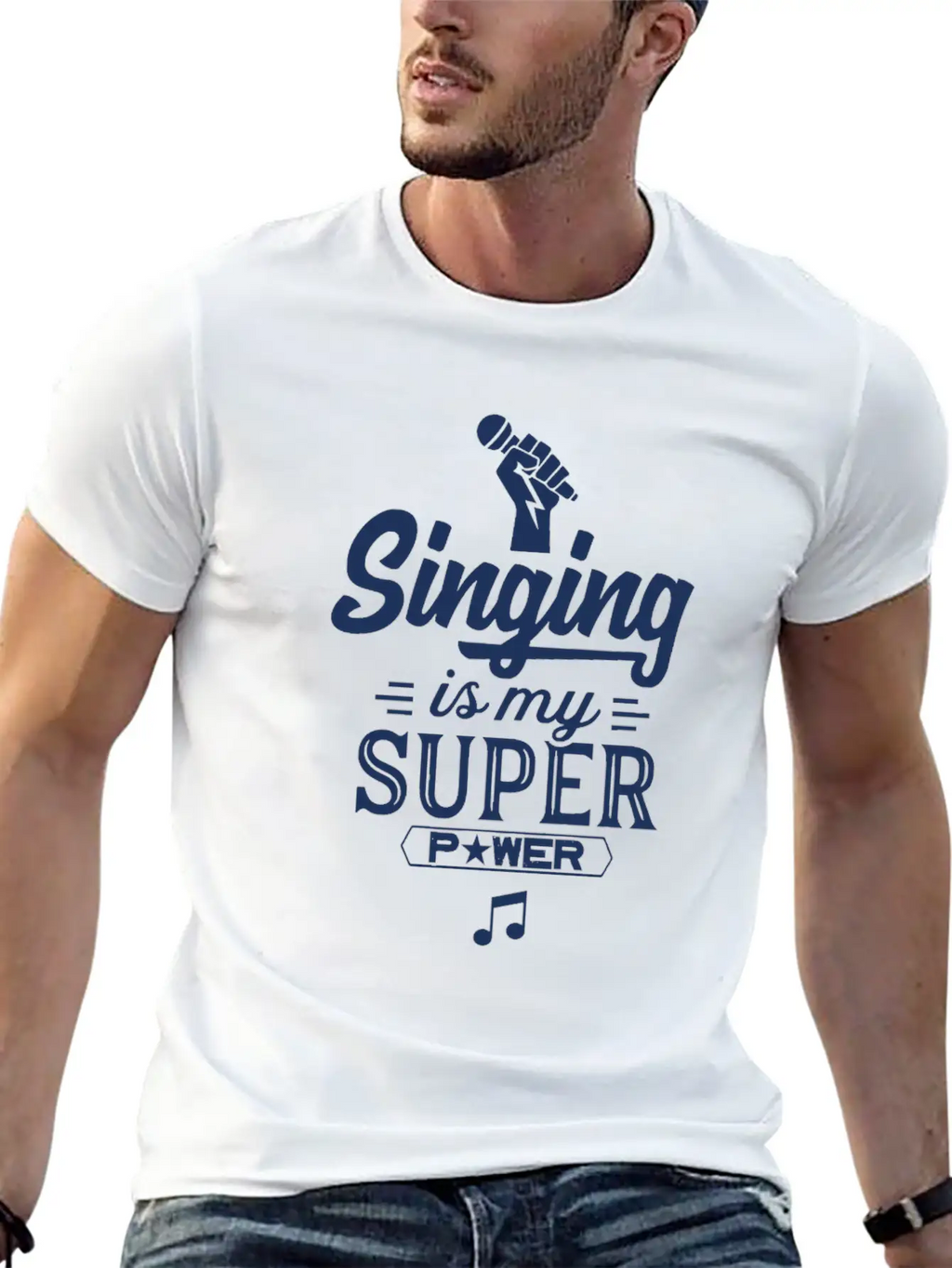 Music Band Singer Vocals Choir Singing Unisex Casual T-Shirt – Clean Design For Daily Comfort